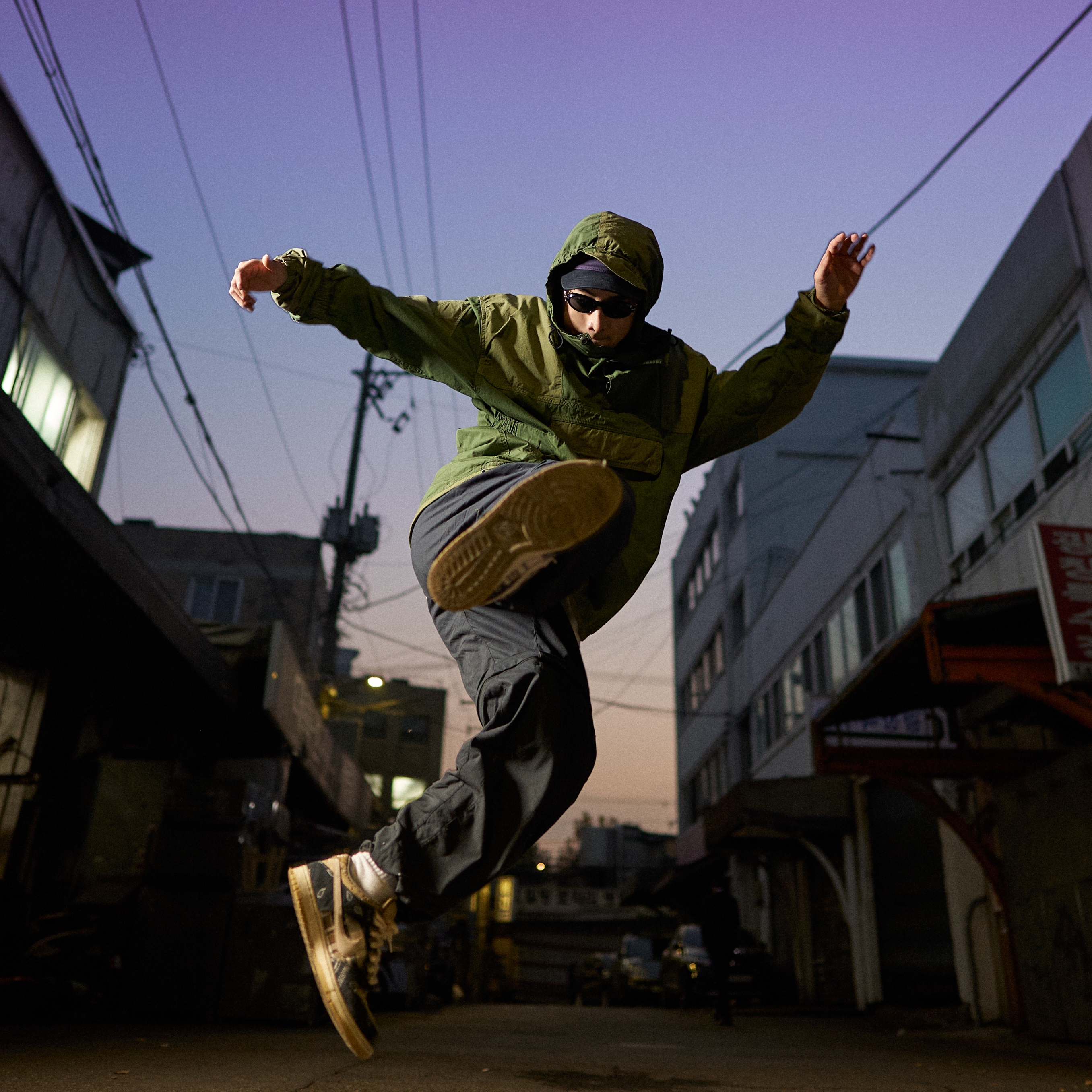Nike x Travis Scott SB Dunk Low 착용 스타일 - 1