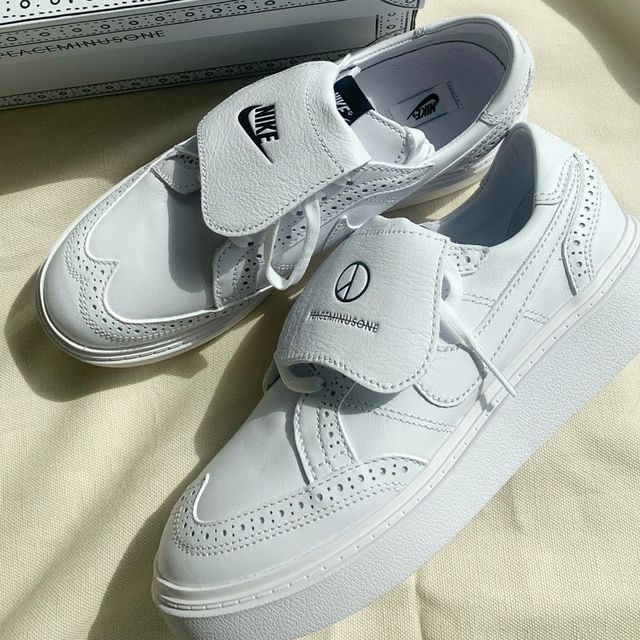 Nike x Peaceminusone Kwondo1 White 착용 스타일