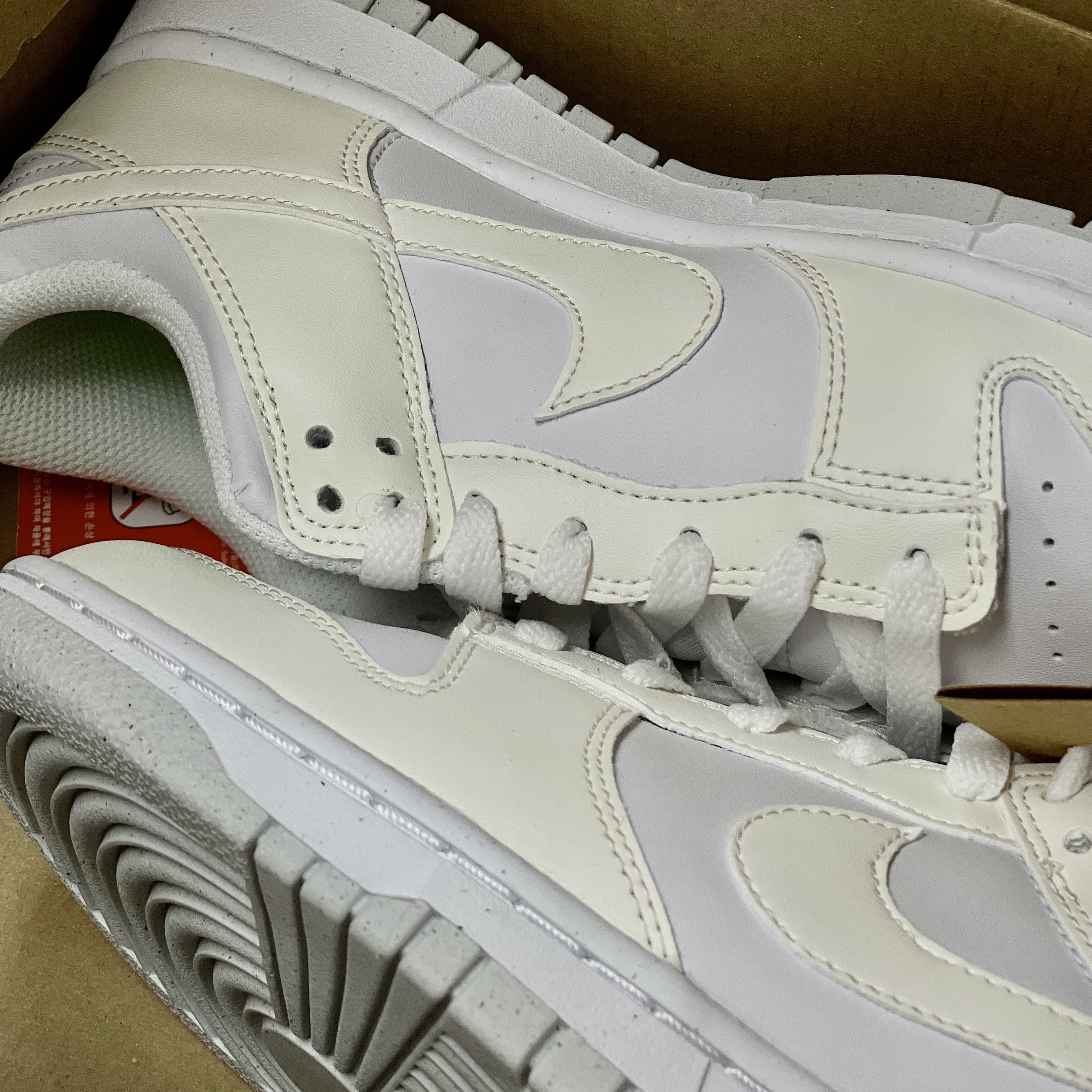 (W) Nike Dunk Low Next Nature Sail 착용 스타일 - 3