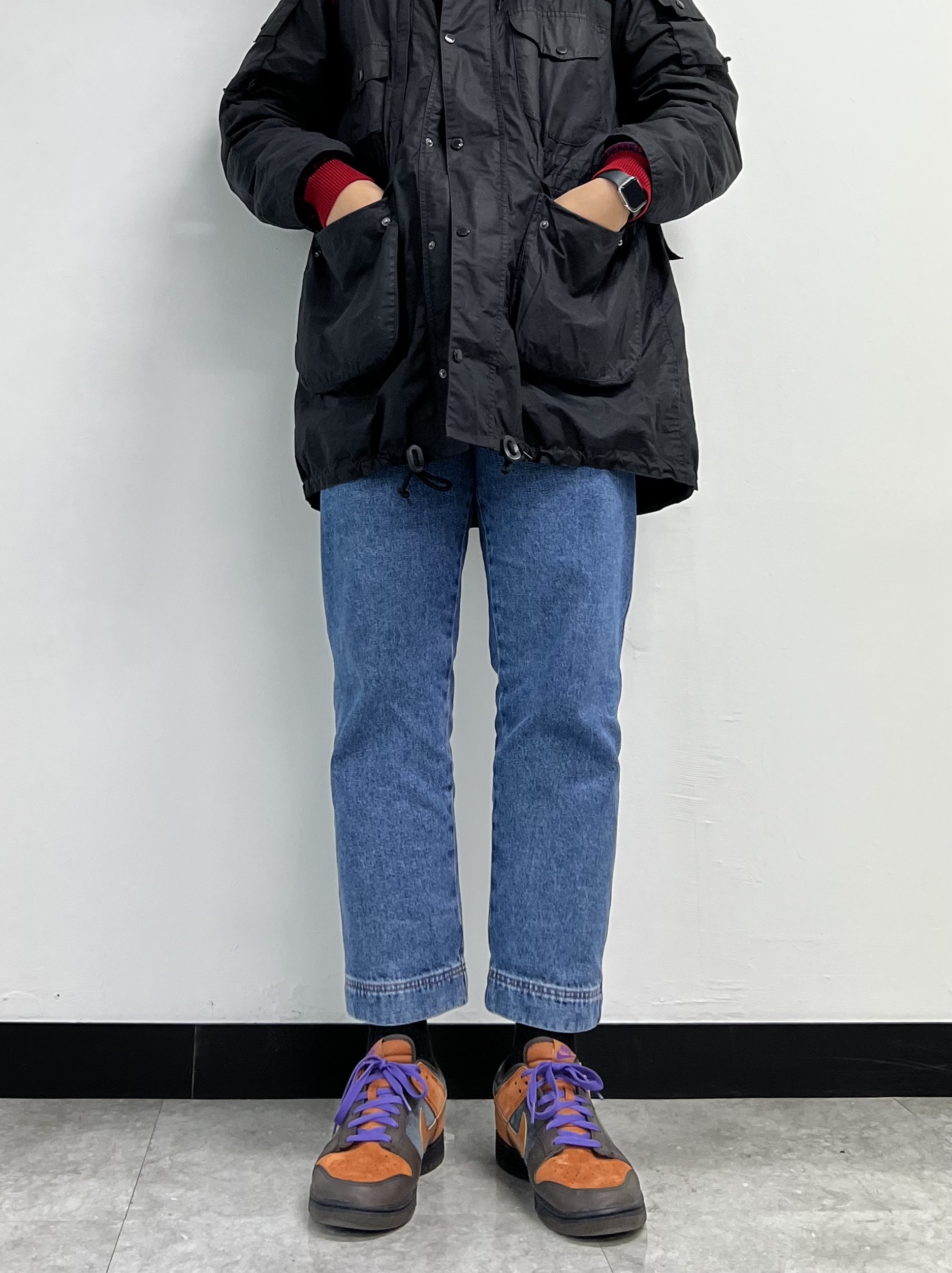 Nike Dunk Low Retro PRM Cider 착용 스타일 - 2