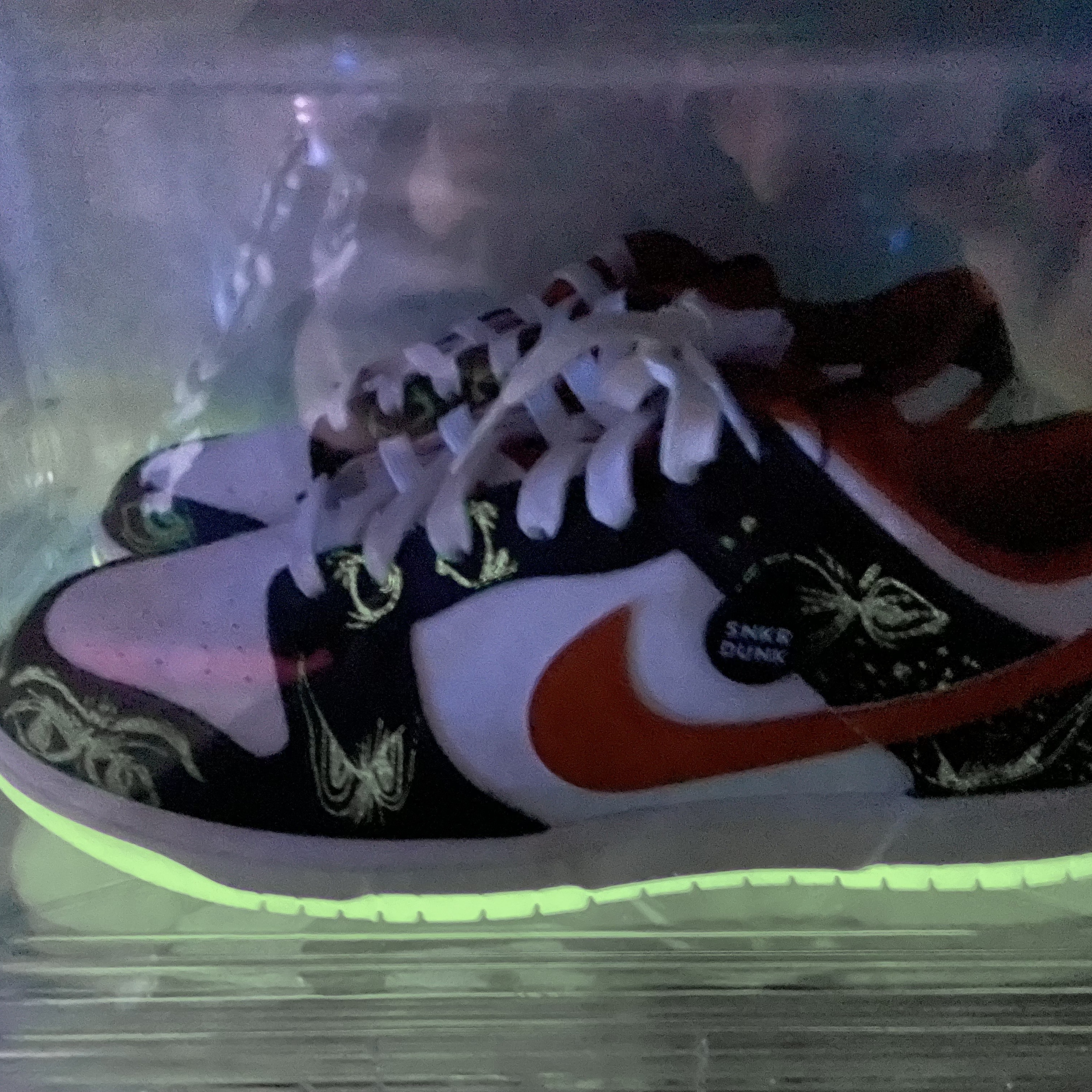 Nike Dunk Low Retro PRM Halloween 착용 스타일 - 1