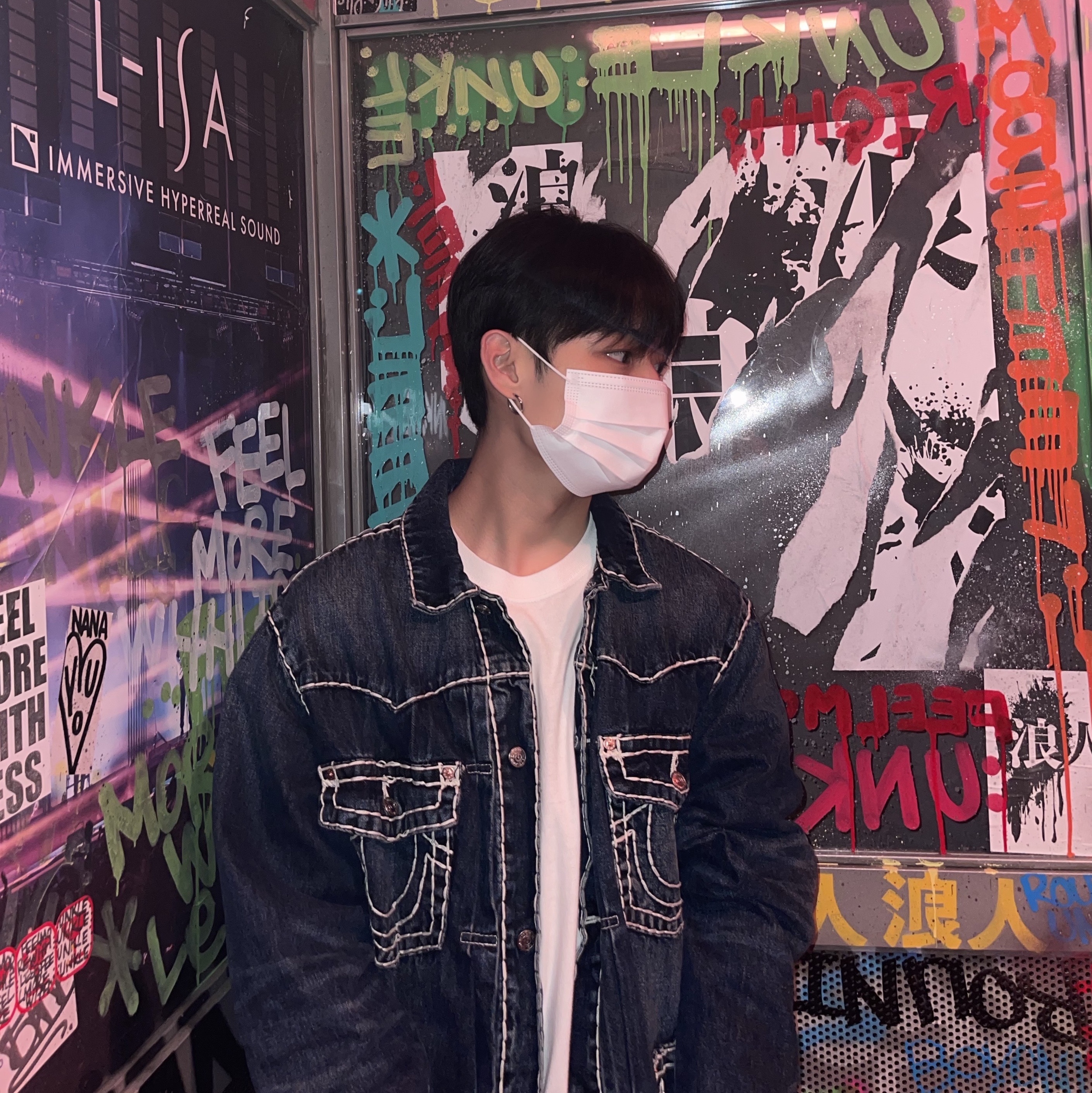 Supreme x True Religion Denim Trucker Jacket Washed Blue - 21FW 착용 스타일