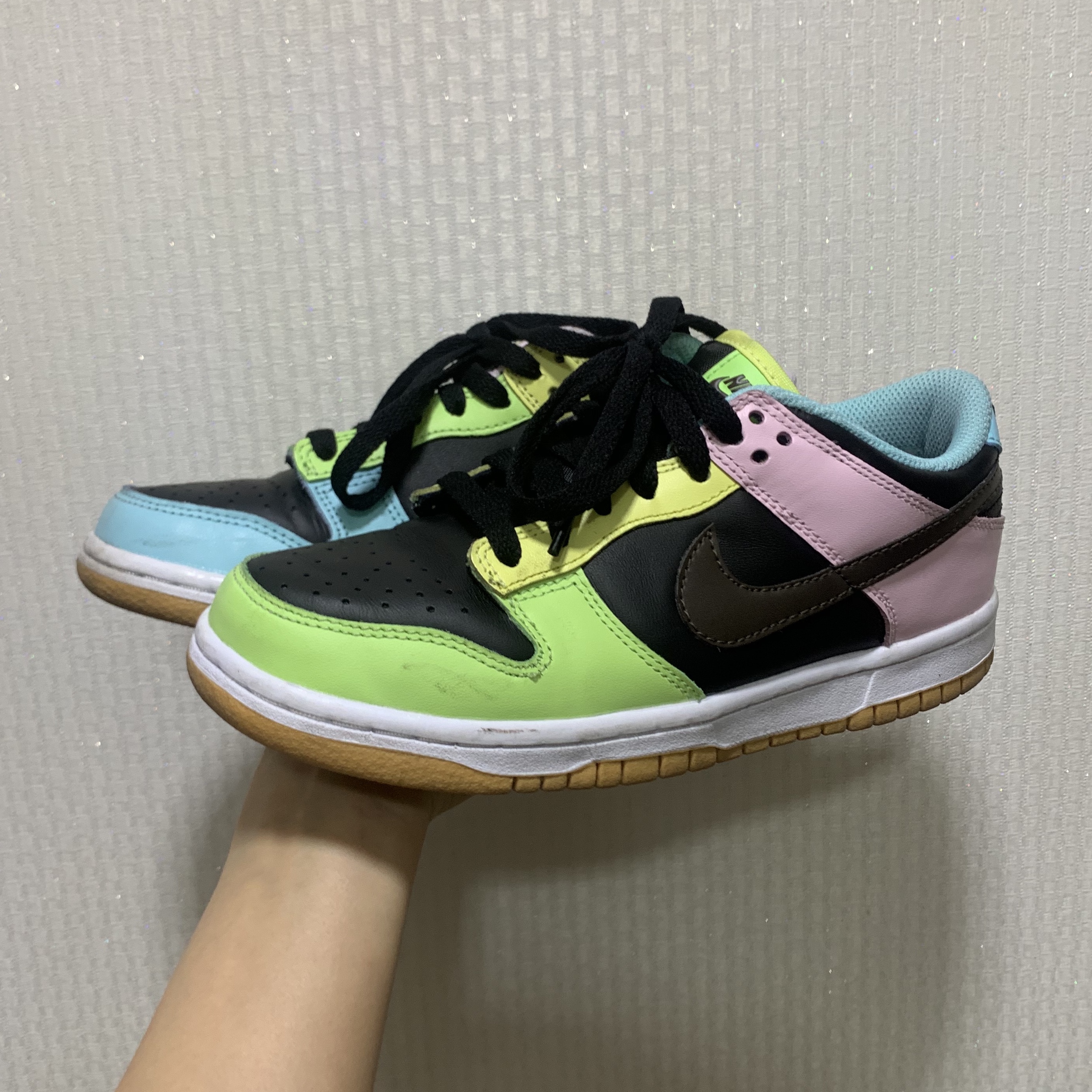 Nike Dunk Low SE Free.99 Black 착용 스타일 - 2
