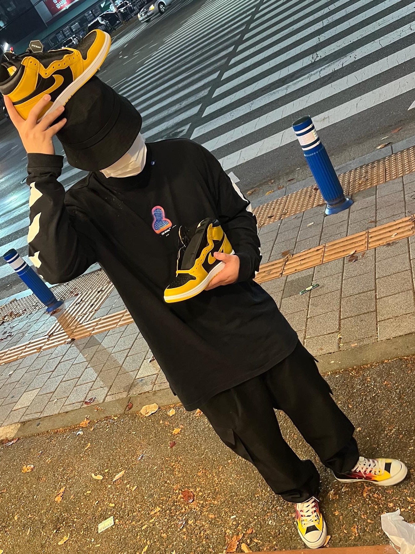 Jordan 1 Retro High OG Pollen 착용 스타일 - 1
