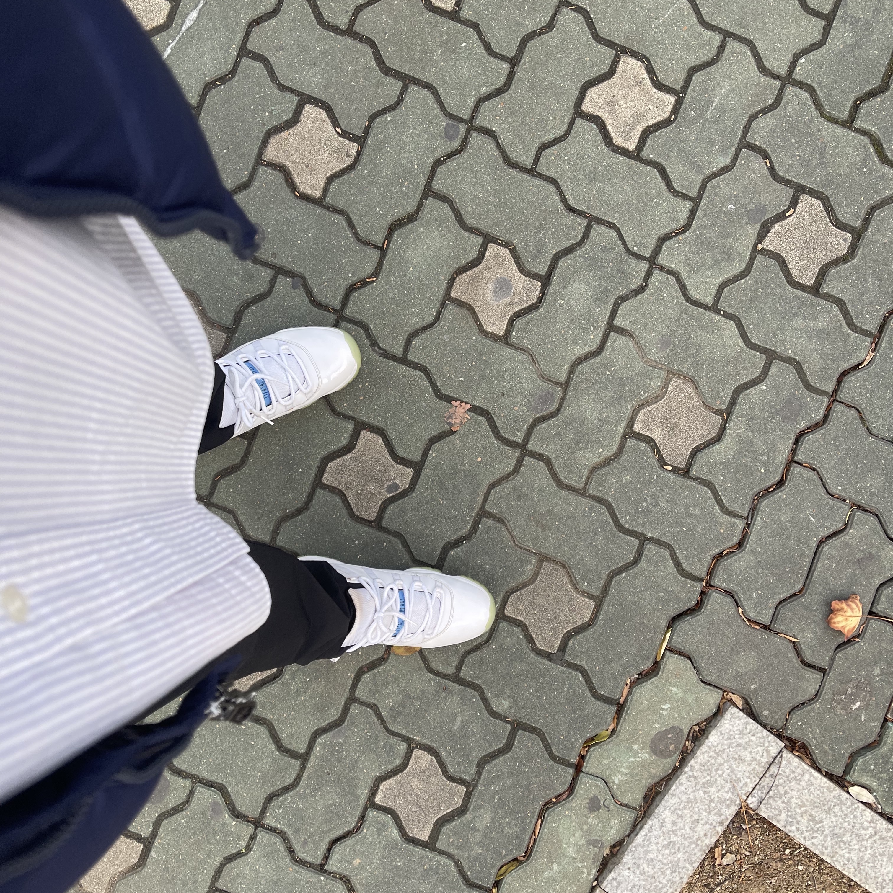 Jordan 11 Retro Legend Blue 2014 착용 스타일 - 1