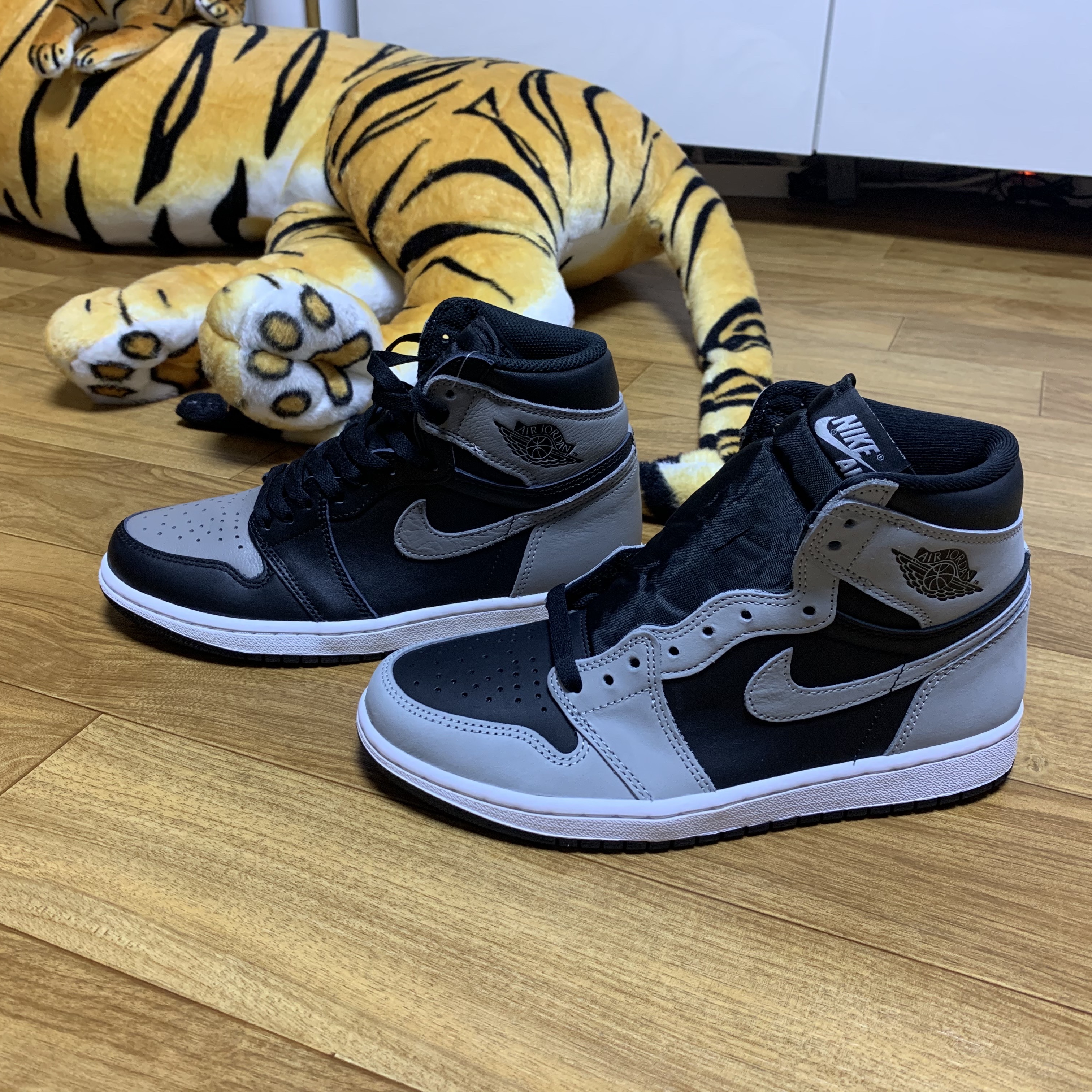 Jordan 1 Retro High OG Shadow 2.0, Jordan 1 Retro High OG Shadow 2018 착용 스타일