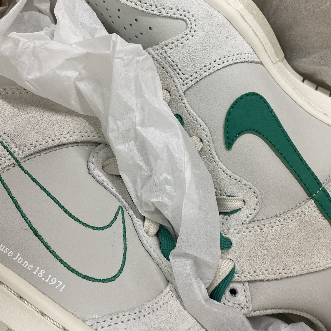 (GS) Nike Dunk High SE First Use Sail 착용 스타일