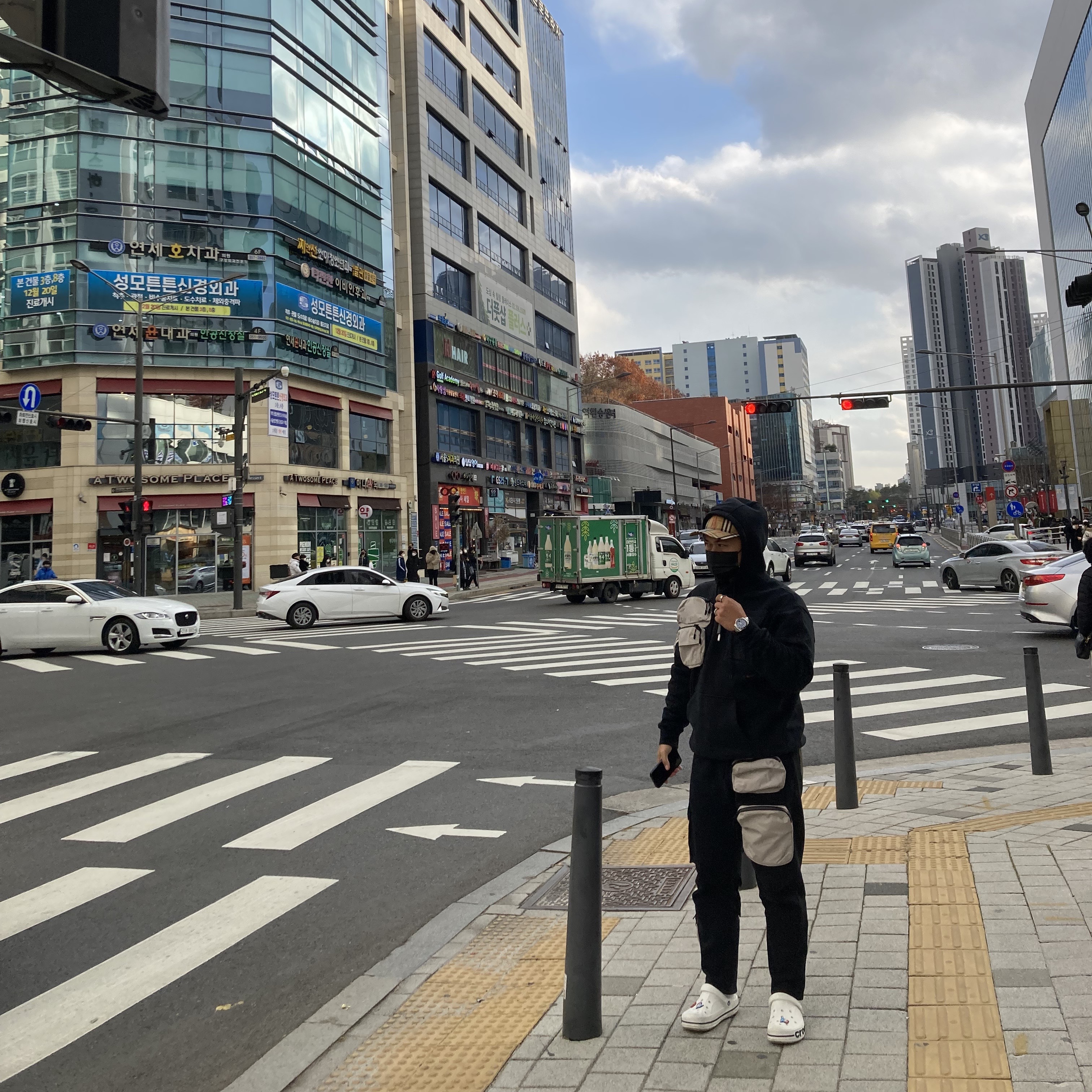 Nike x Travis Scott NRG AG Utility Hoodie Black, Nike x Travis Scott NRG AG Utility Sweatpants Black 착용 스타일