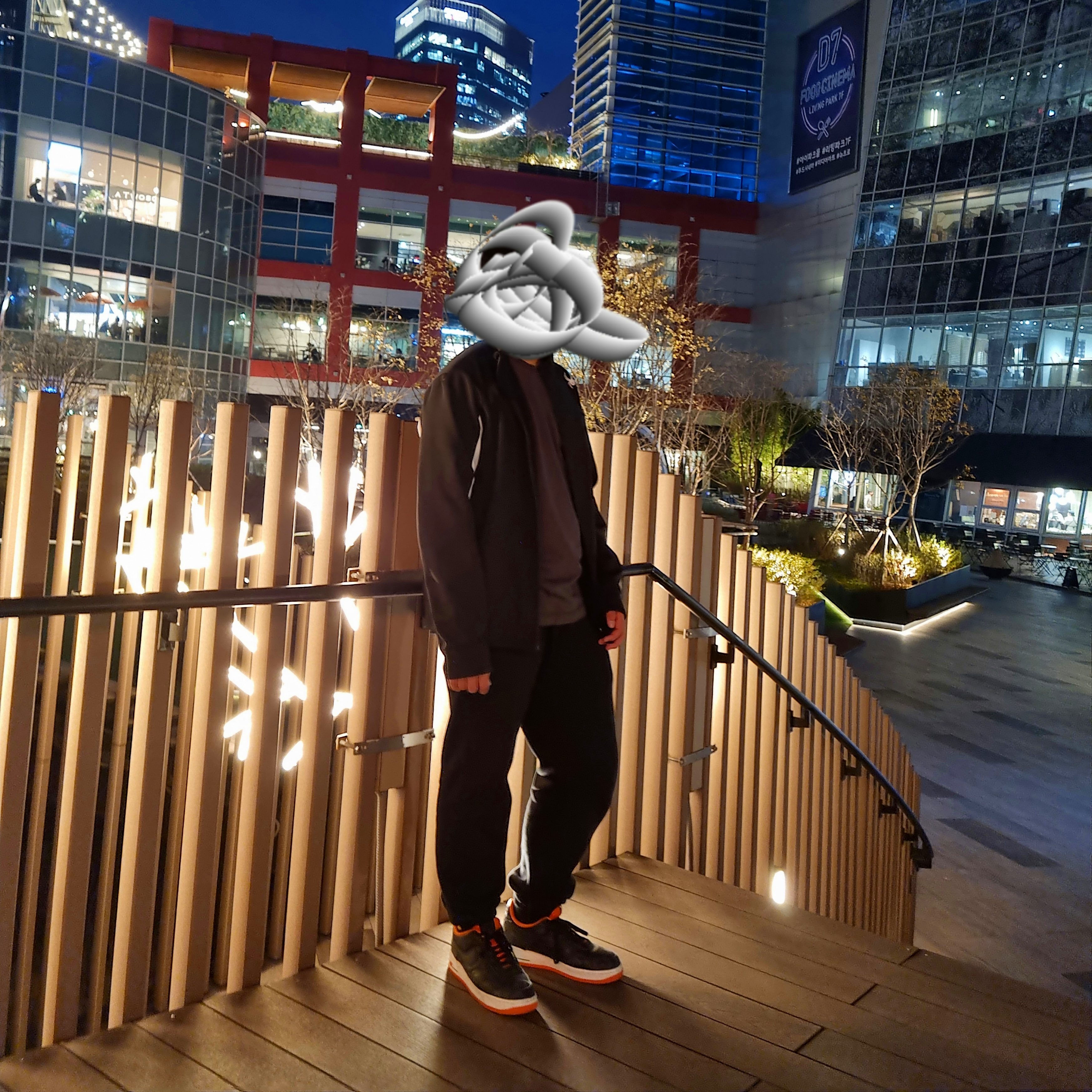 Nike Air Force 1 '07 PRM Halloween 착용 스타일