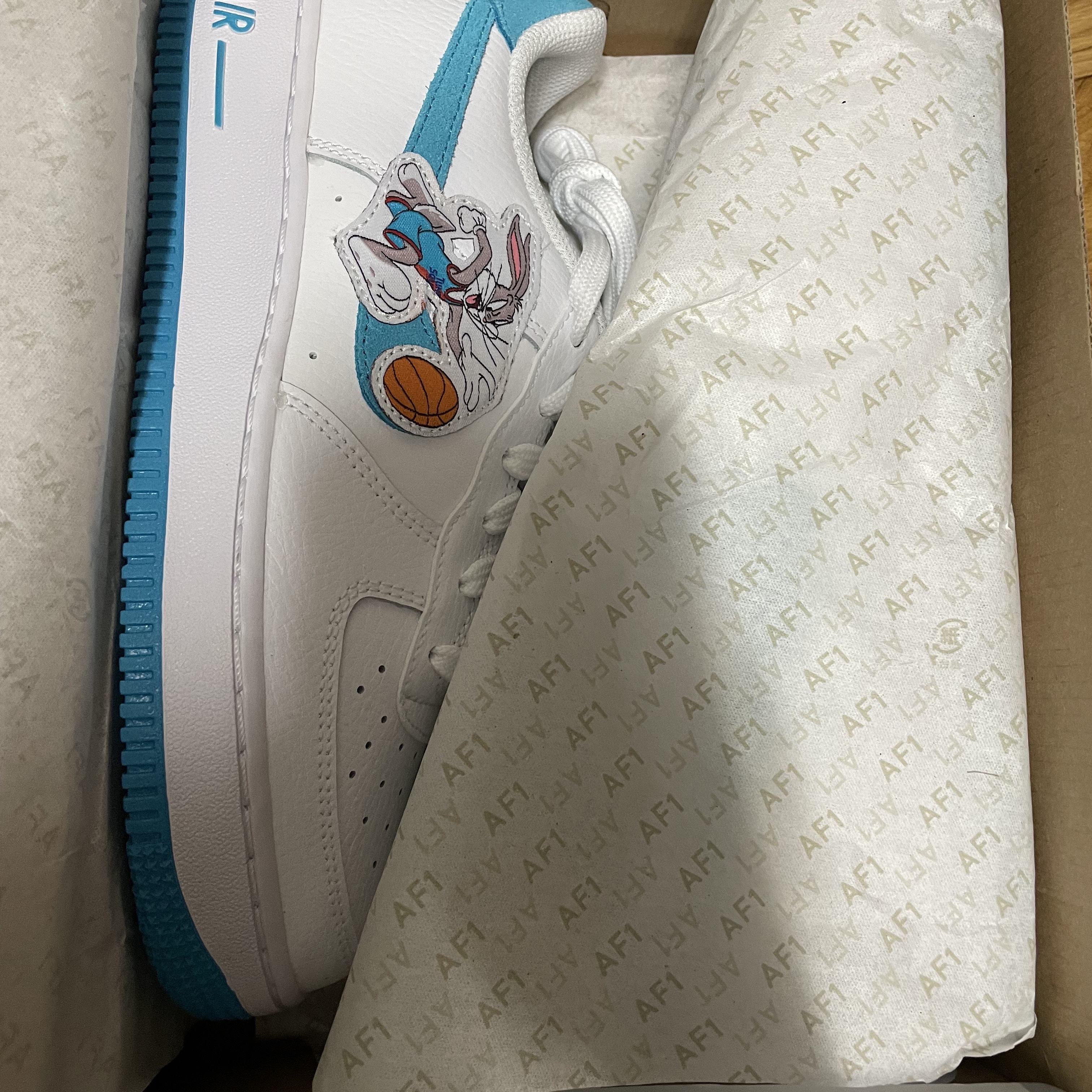 (GS) Nike x Space Jam: A New Legacy Air Force 1 '07 Tune Squad 착용 스타일 - 2
