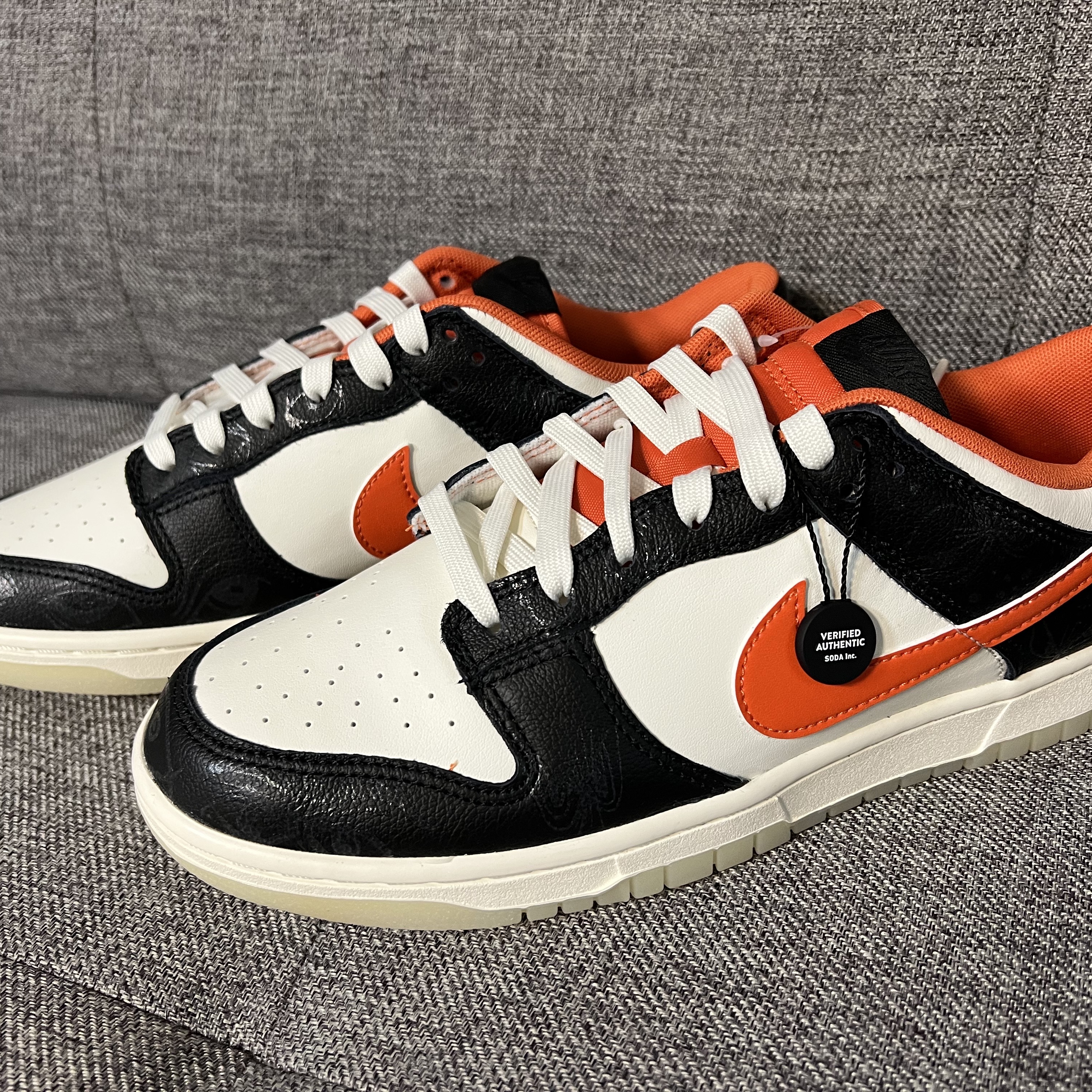 Nike Dunk Low Retro PRM Halloween 착용 스타일 - 3