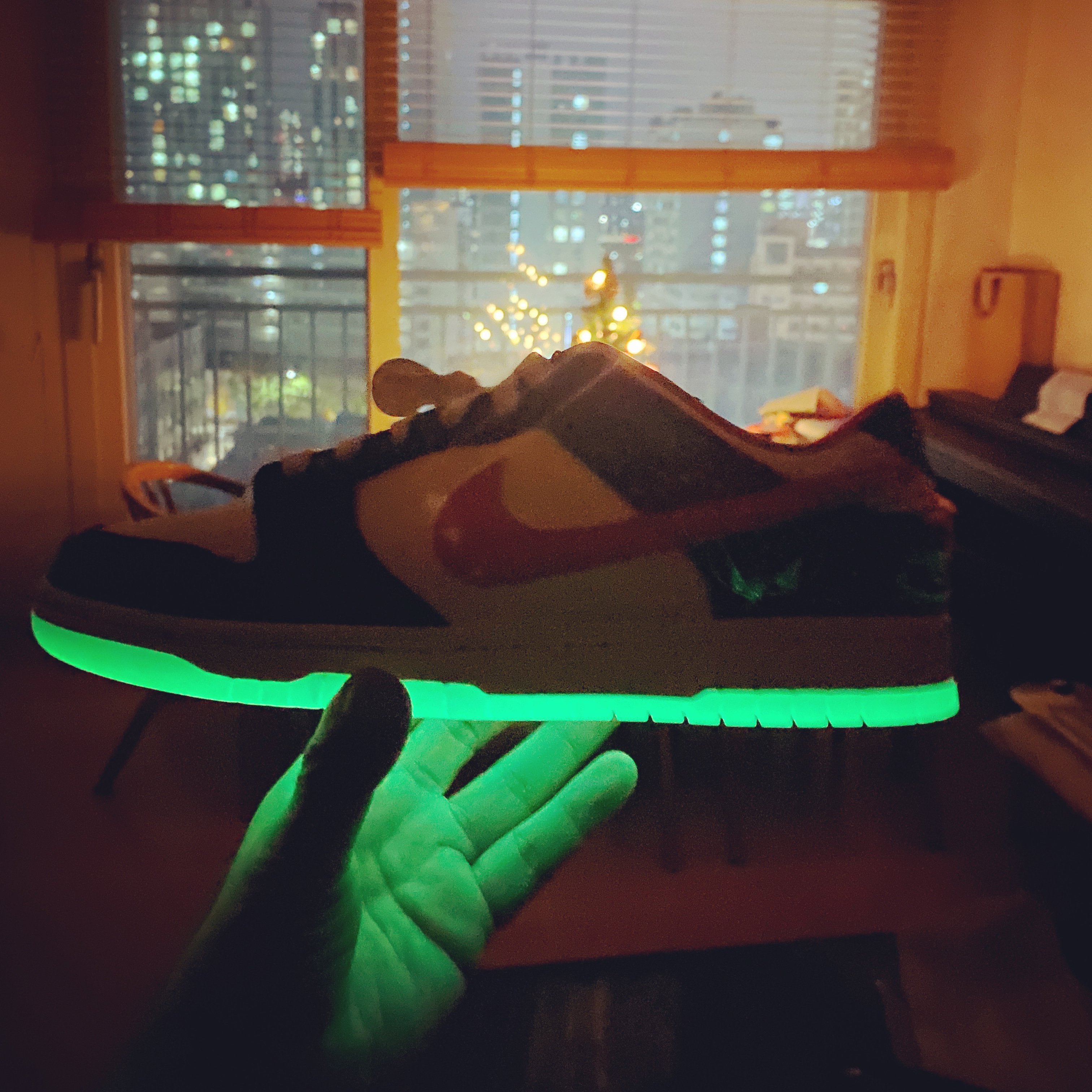 Nike Dunk Low Retro PRM Halloween 착용 스타일 - 1