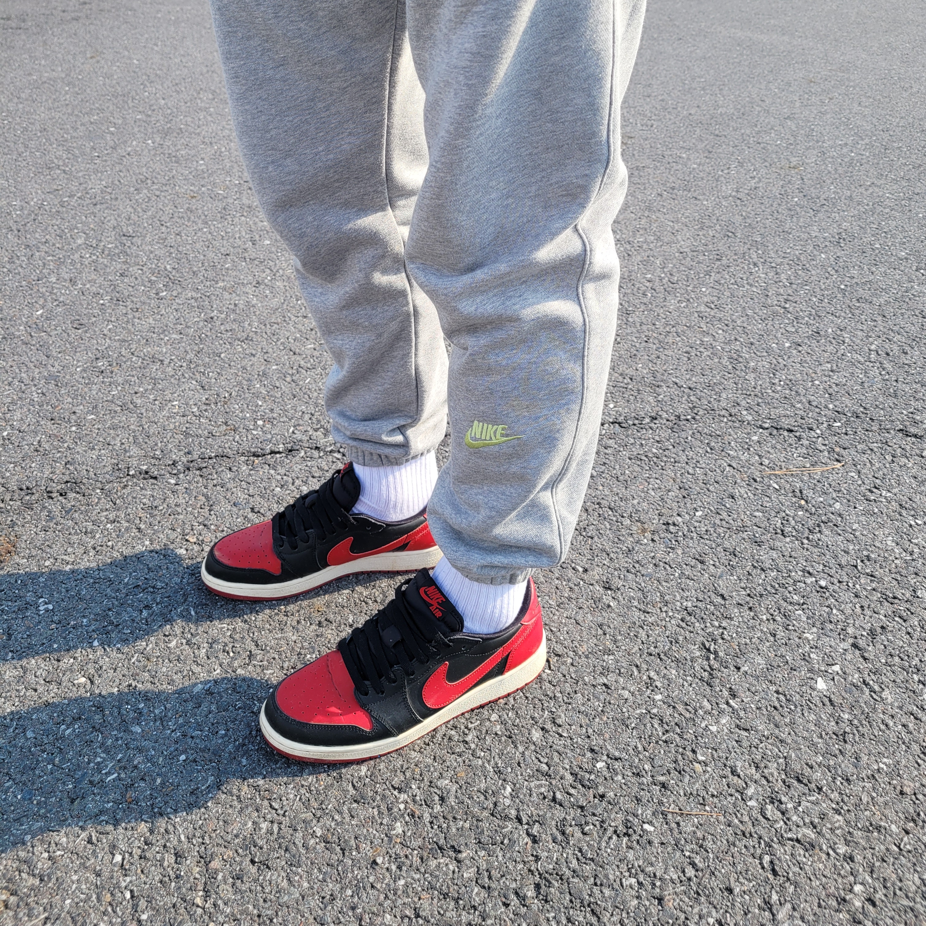 (GS) Jordan 1 Retro Low OG Bred 2015 착용 스타일