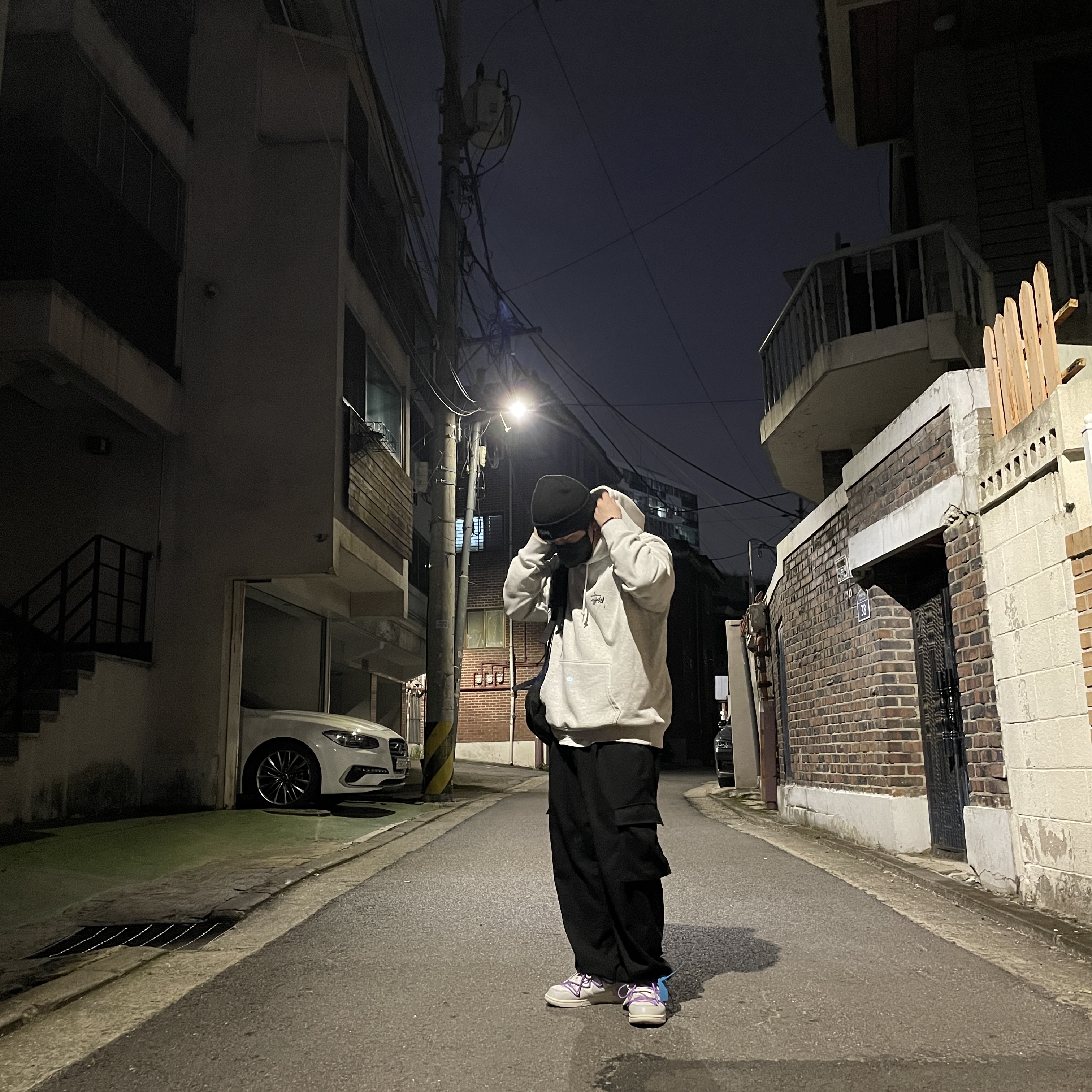 Nike x Off-White Dunk Low The 50 - Lot 47 착용 스타일 - 2
