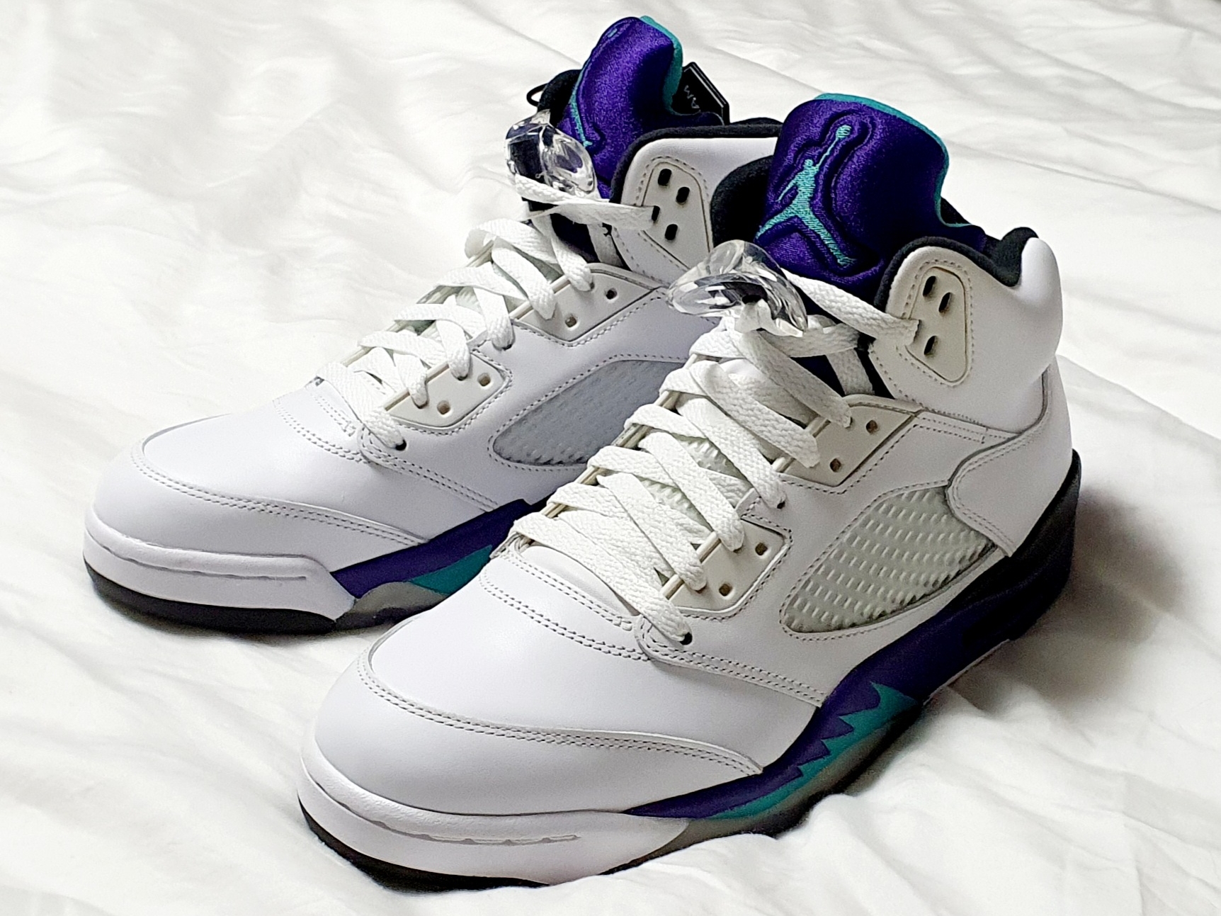Jordan 5 Retro Grape 2013 착용 스타일 - 4
