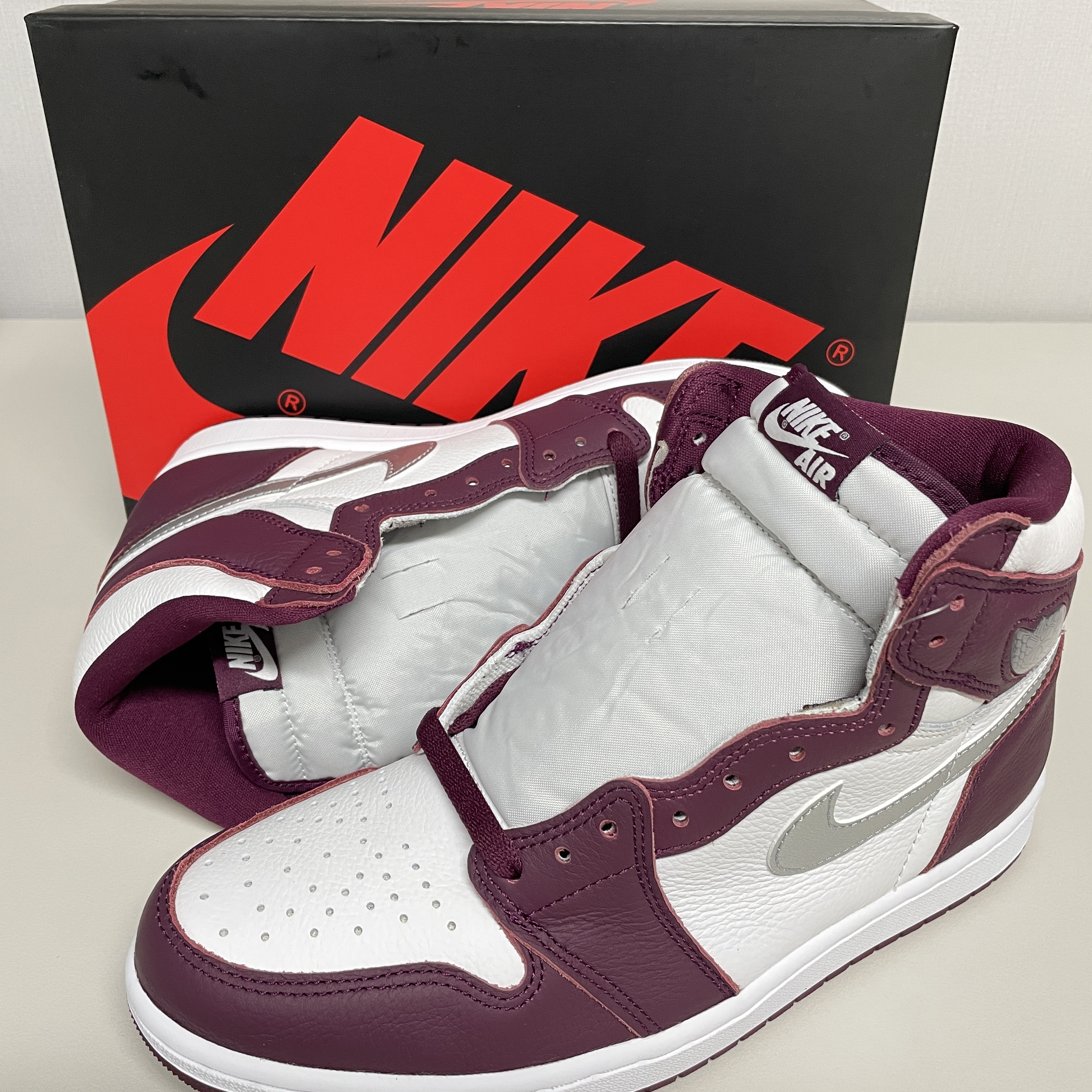Jordan 1 Retro High OG Bordeaux 착용 스타일