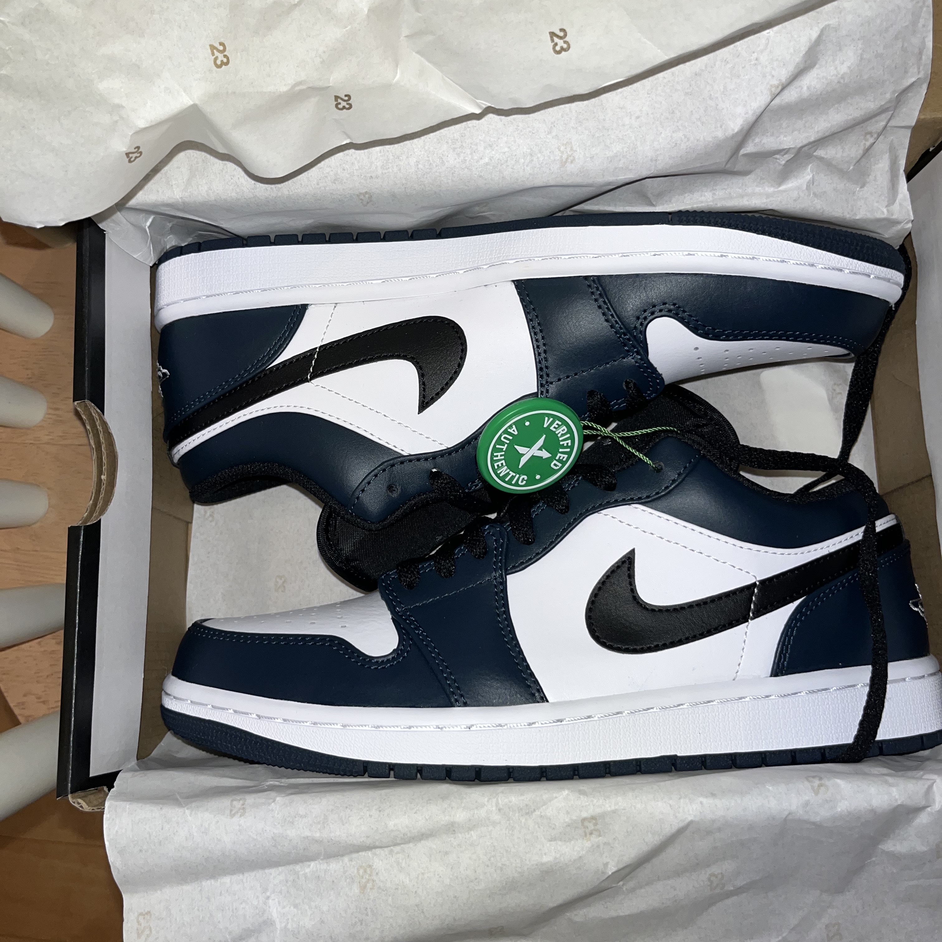 Jordan 1 Low Dark Teal 착용 스타일 - 3