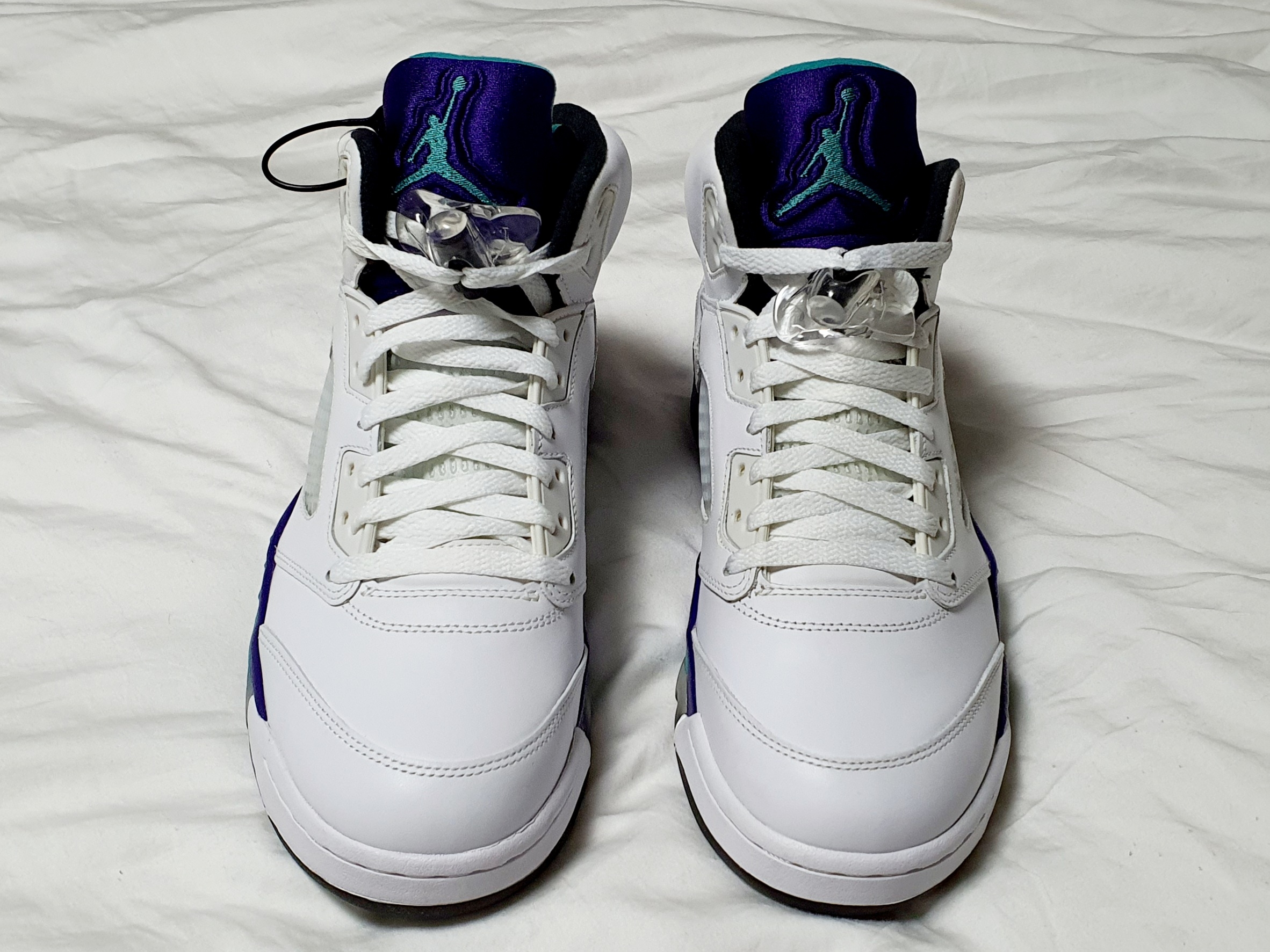 Jordan 5 Retro Grape 2013 착용 스타일 - 3
