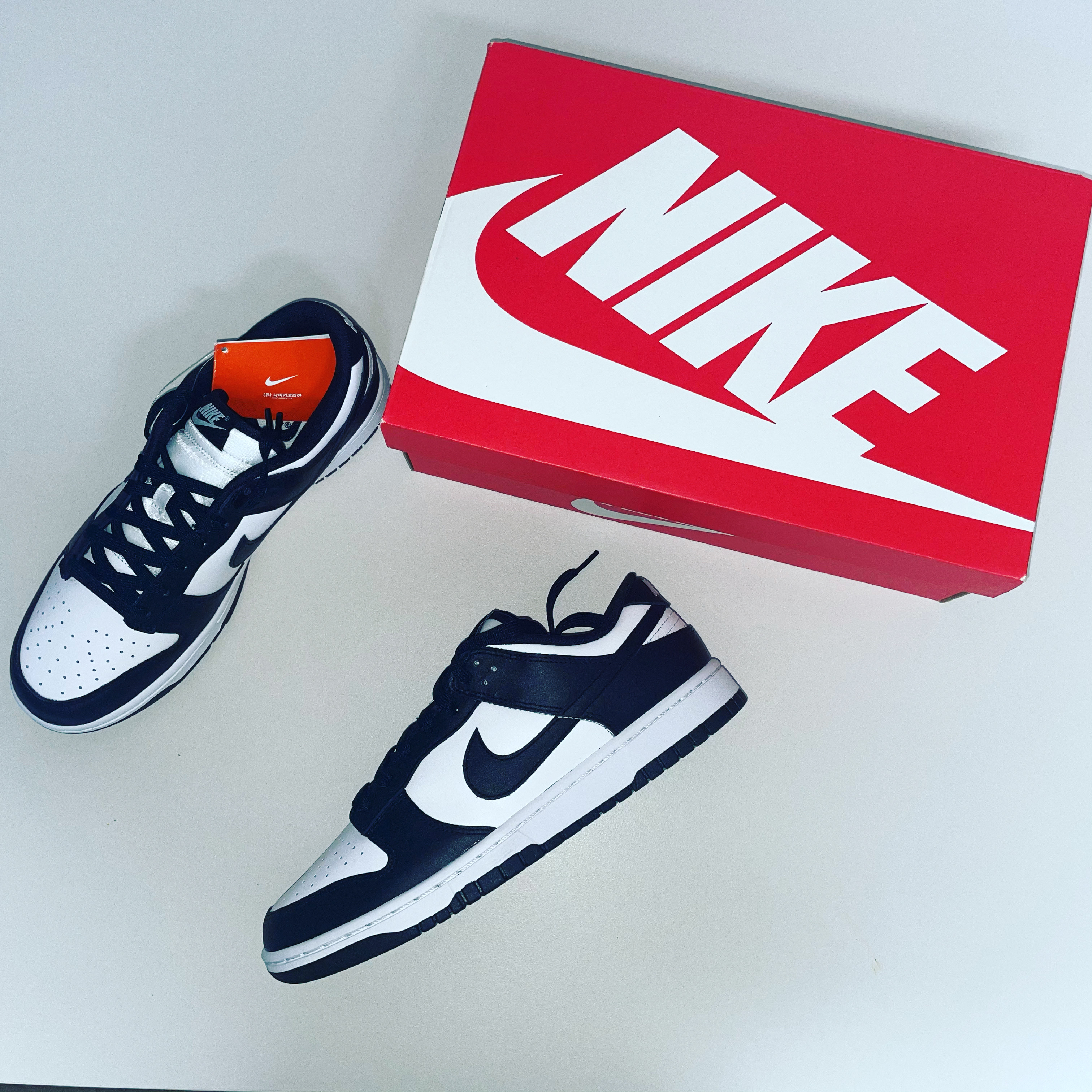 Nike Dunk Low Retro Black 착용 스타일