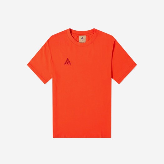 나이키 ACG 로고 티셔츠 하바네로 레드 - 아시아