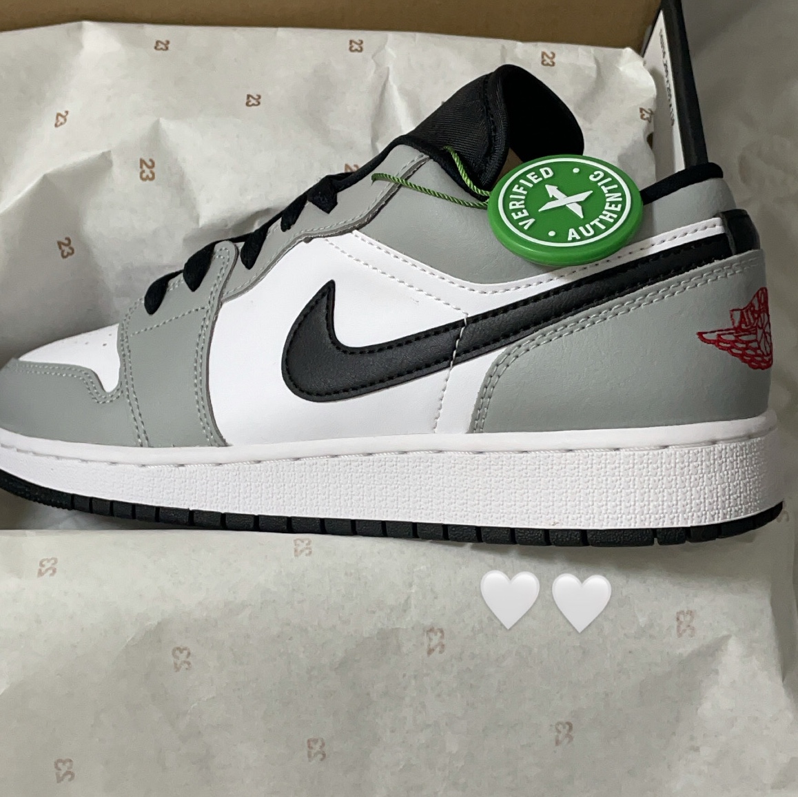 Jordan 1 Low Light Smoke Grey 착용 스타일 - 1