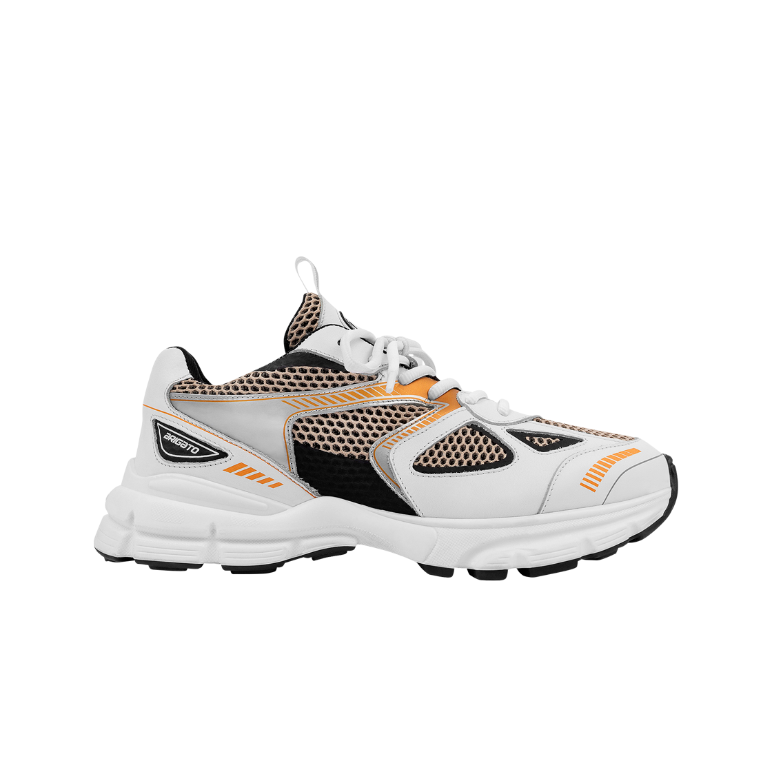 악셀 아리가토 마라톤 러너 화이트 블랙 오렌지(Axel Arigato Marathon Runner White Black Orange)