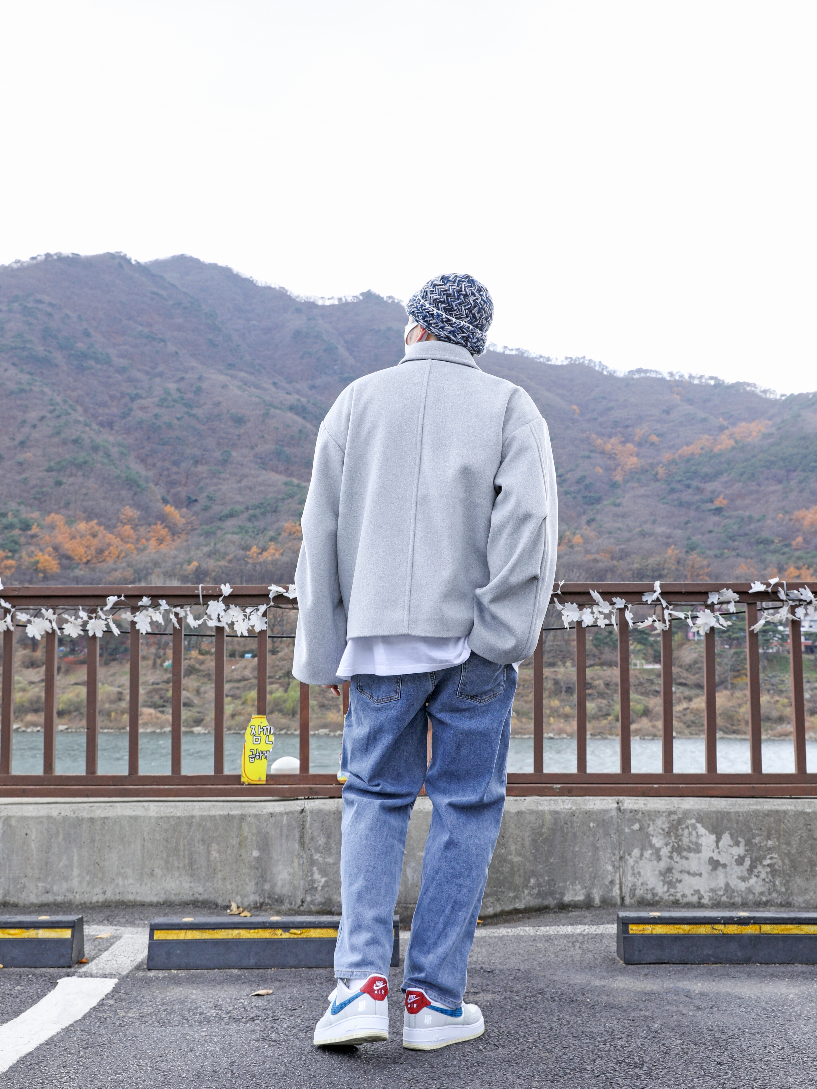 Nike Air Force 1 '07 Low White 착용 스타일 - 2