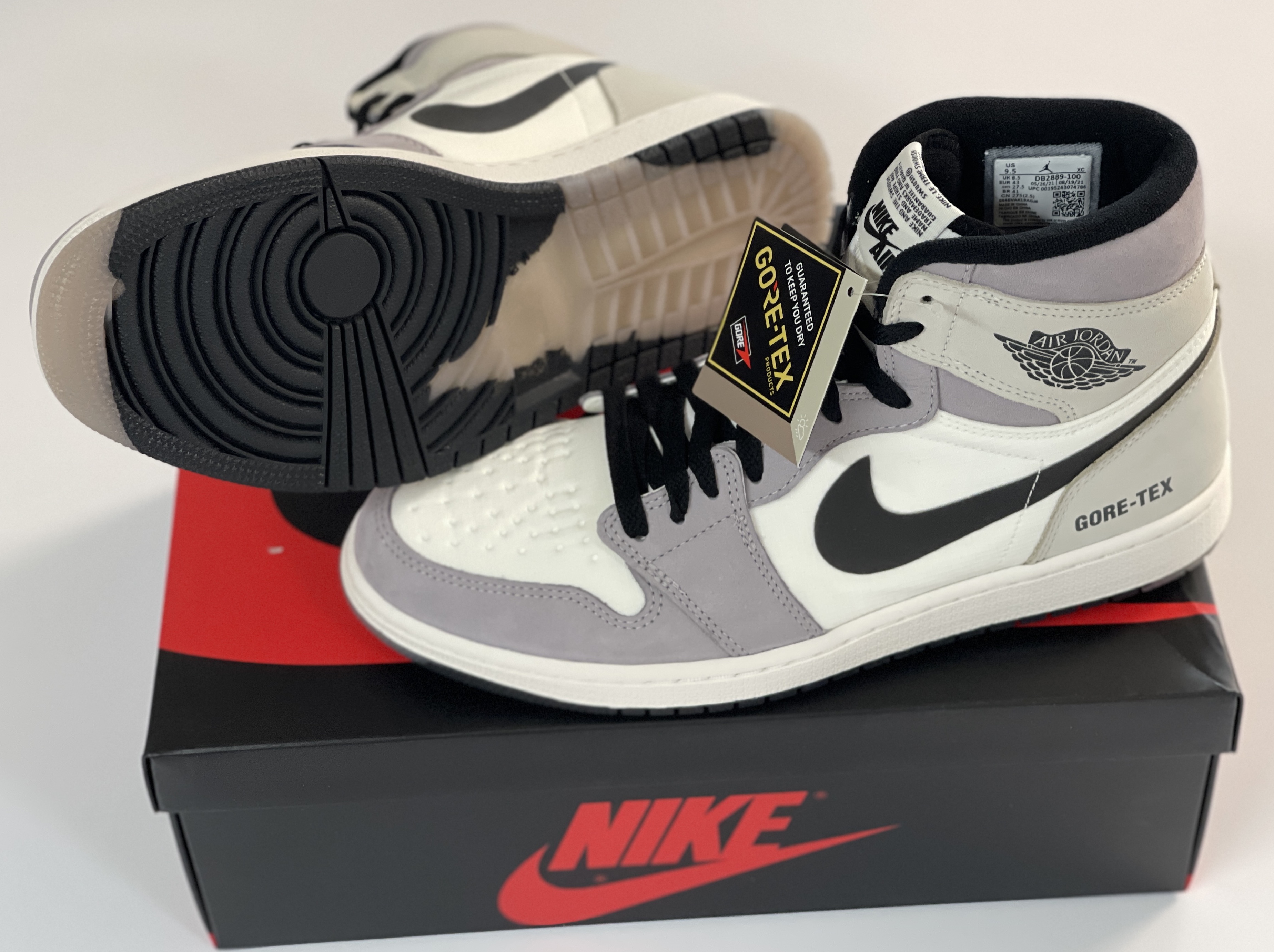 Jordan 1 Element Gore-Tex Sail 착용 스타일 - 2