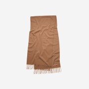 Acne Studios Canada Narrow New Wool Scarf Caramel Brown