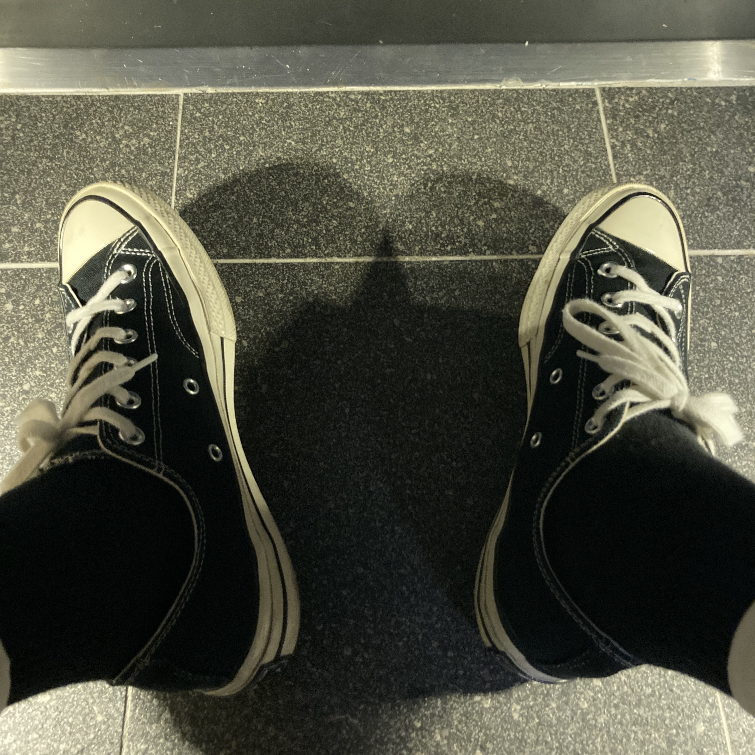 Converse Chuck 70 Ox Black - Standard 착용 스타일