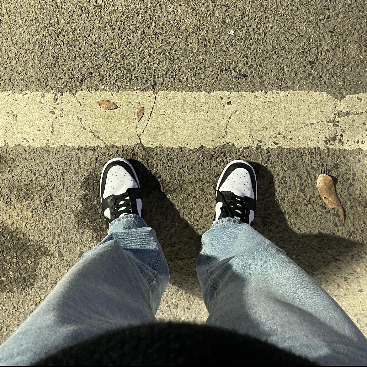 Nike Dunk Low Retro Black 착용 스타일
