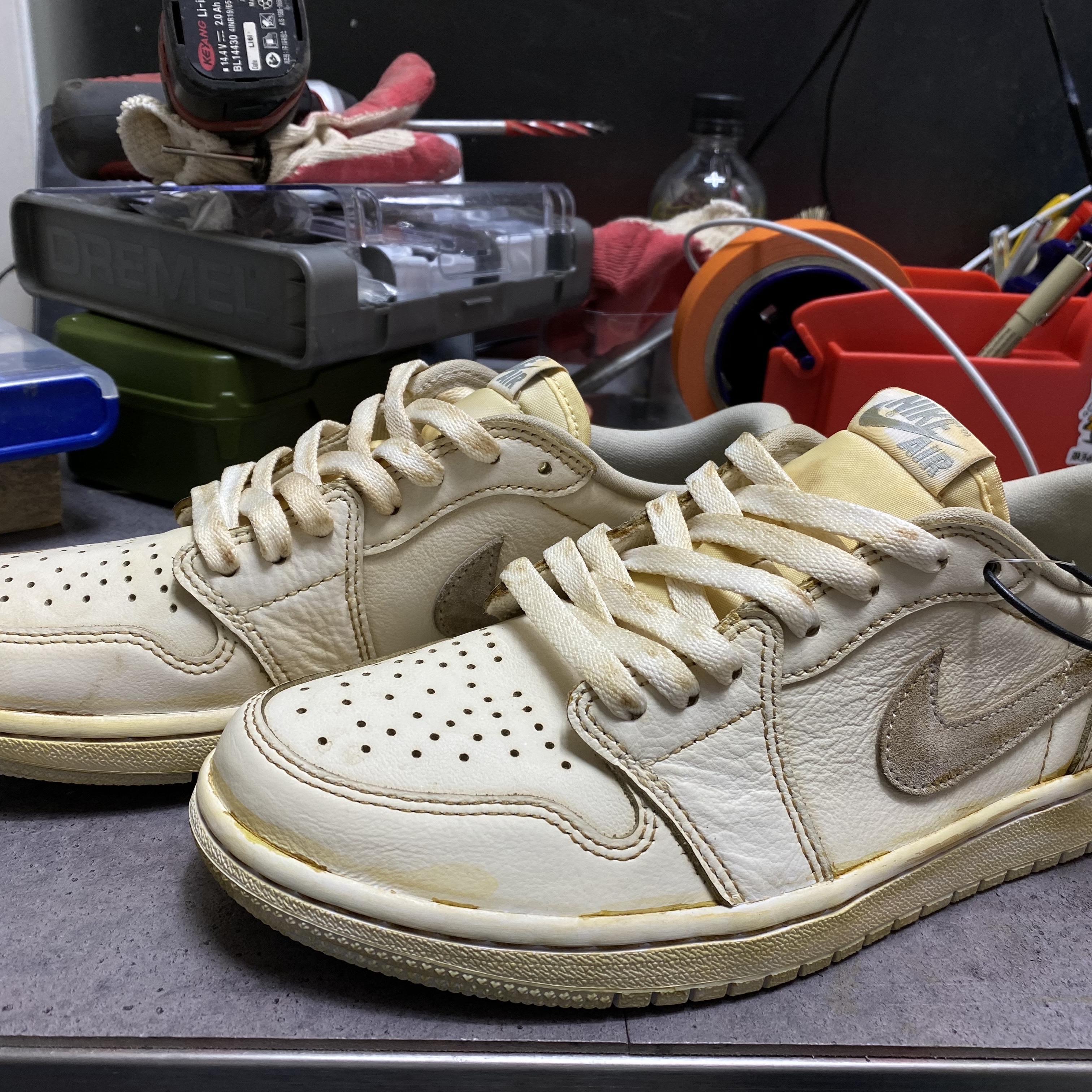 Jordan 1 Low OG Neutral Grey 착용 스타일 - 1