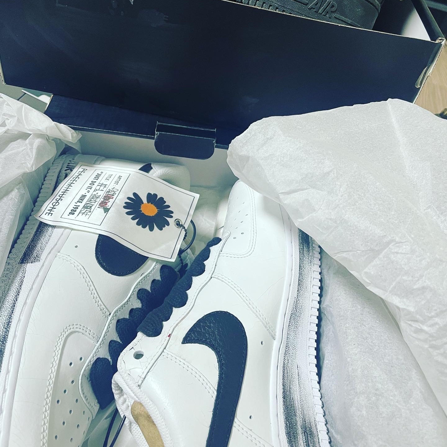 Nike x Peaceminusone Air Force 1 Low Para-Noise 2.0 착용 스타일