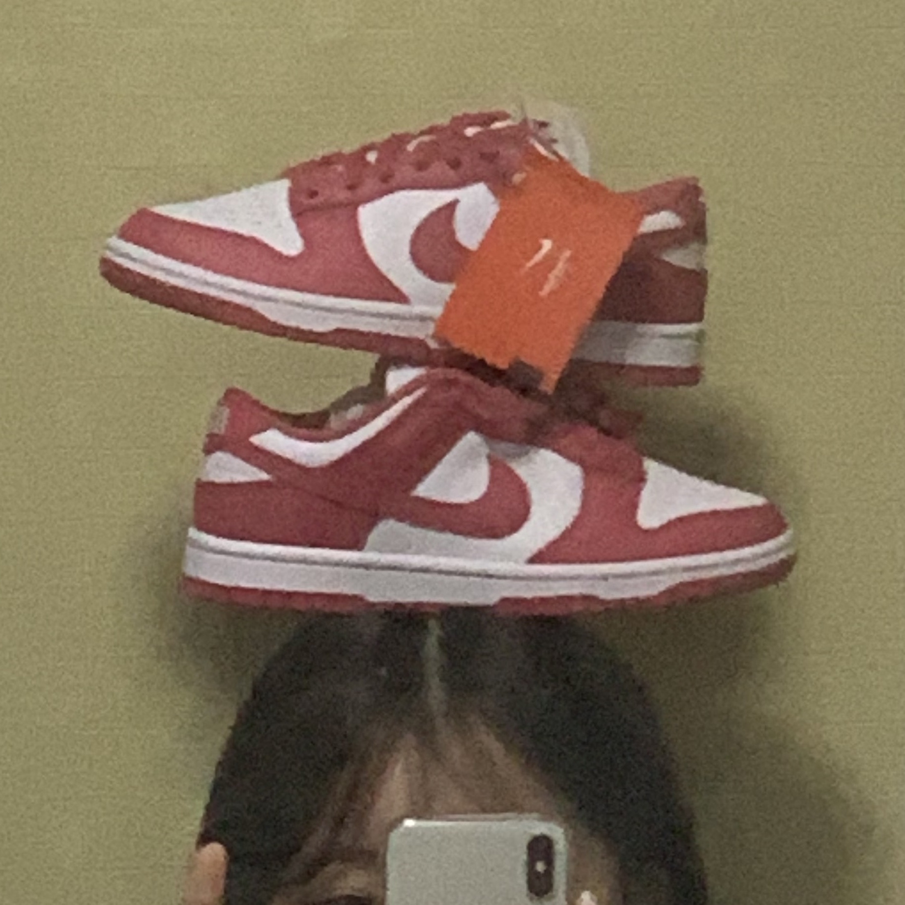 (W) Nike Dunk Low Archeo Pink 착용 스타일