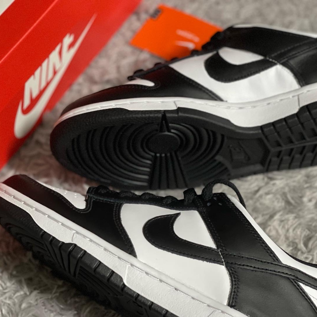 (GS) Nike Dunk Low Black 착용 스타일 - 4