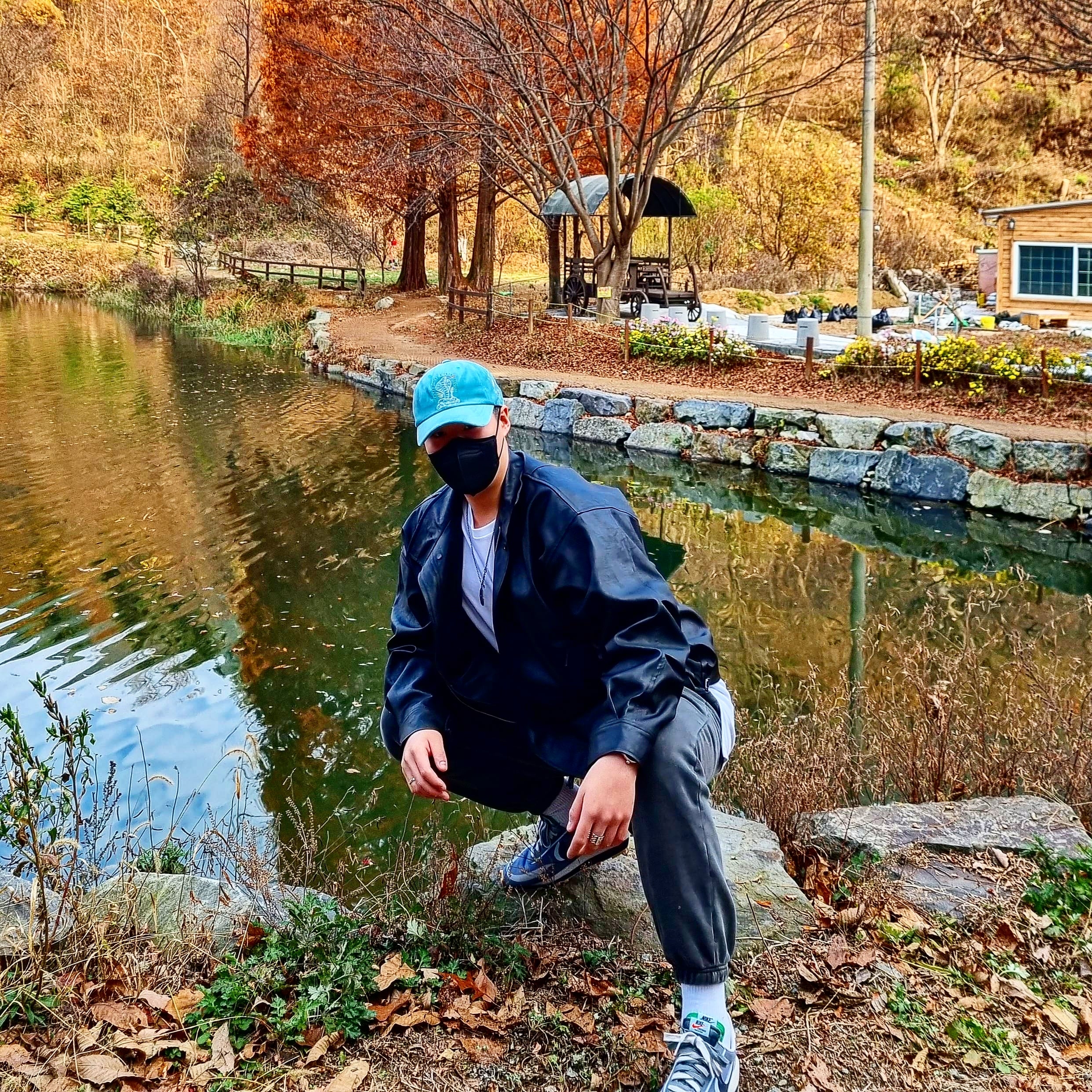 Nike x Sacai x Clot LDWaffle Cool Grey 착용 스타일