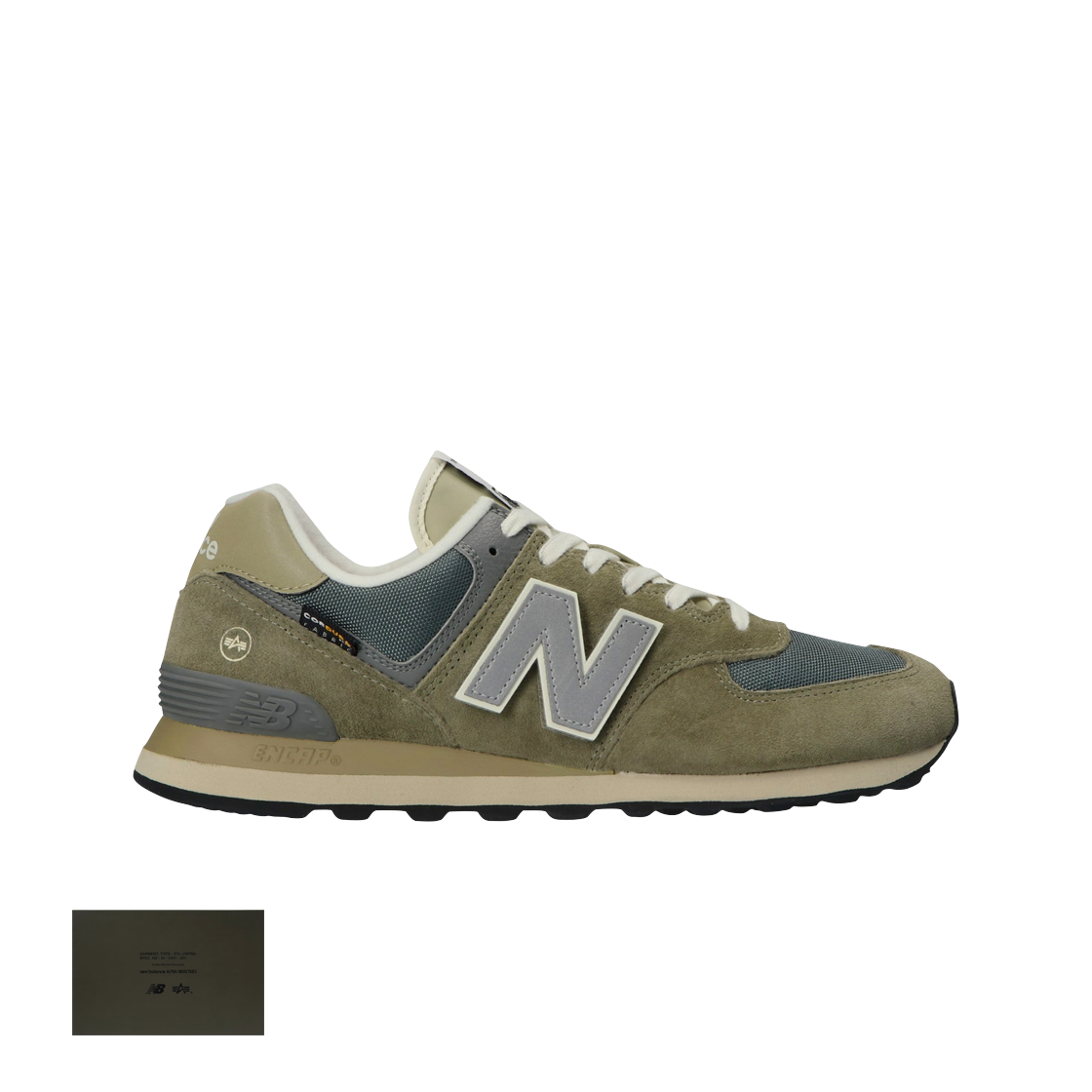 뉴발란스 x 알파 인더스트리 574 세도나 세이지 (스페셜 박스)(New Balance x Alpha Industries 574 Sedona Seige (Special Box)) - 1