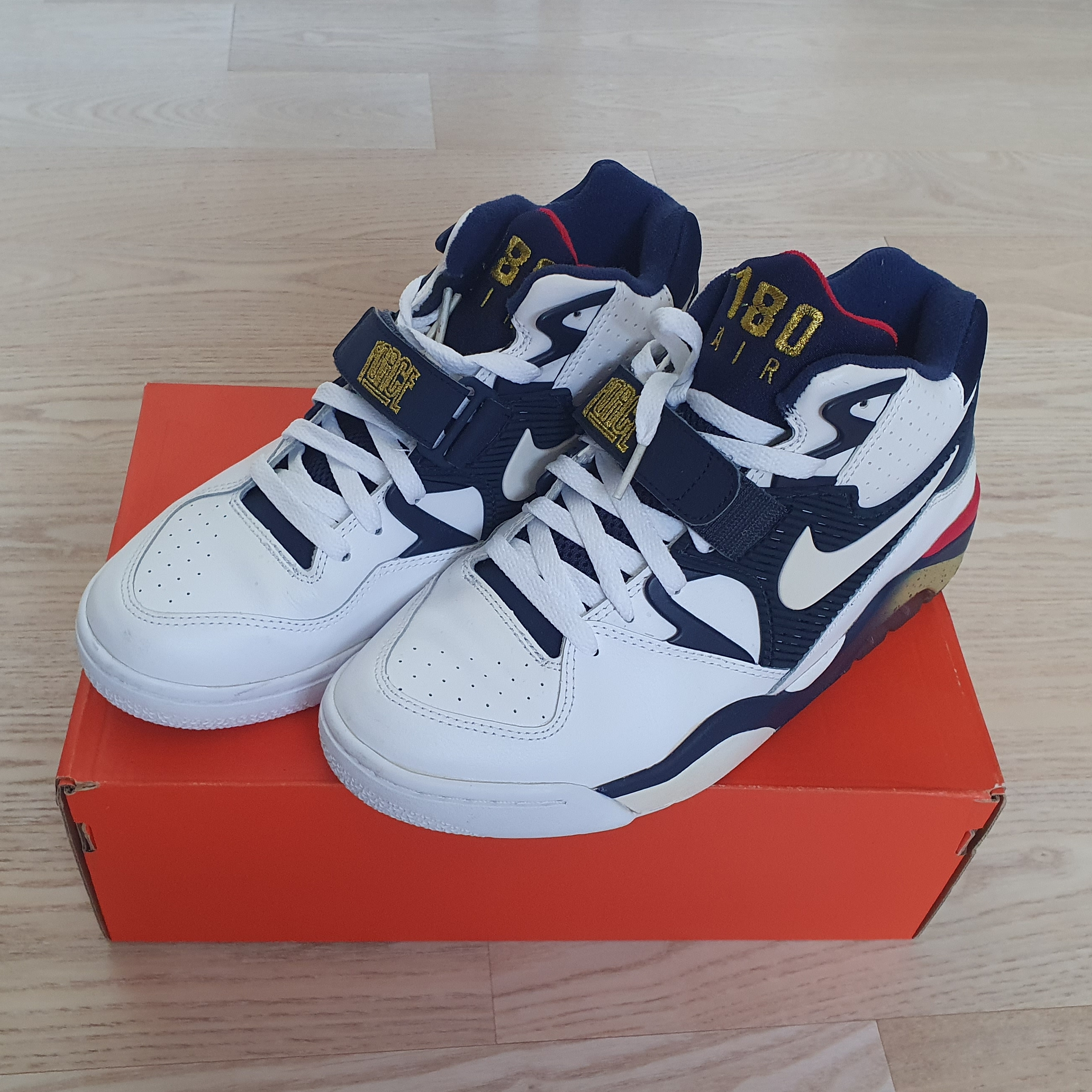 Nike Air Force 180 Olympic 2016 착용 스타일