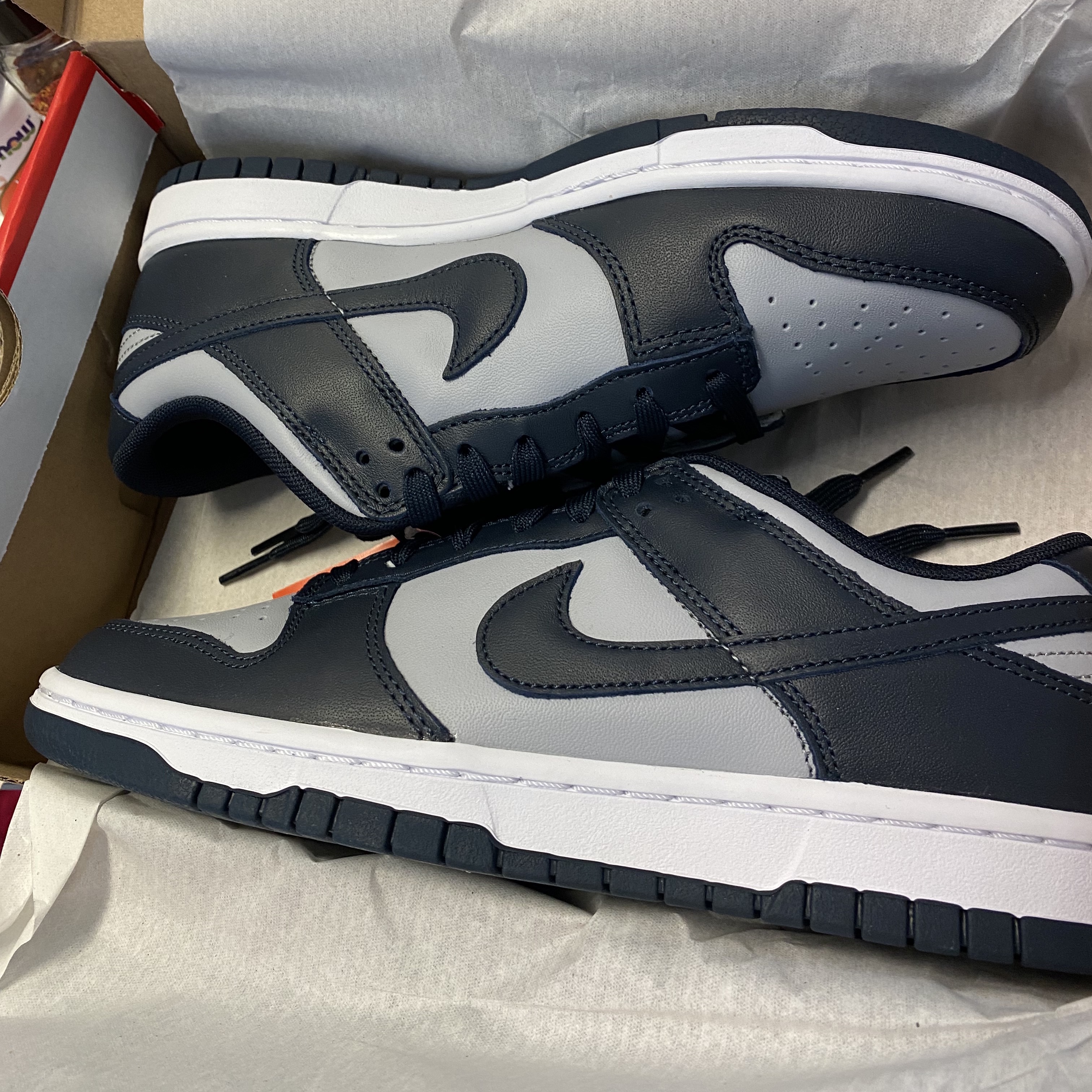 Nike Dunk Low Retro Championship Grey 착용 스타일