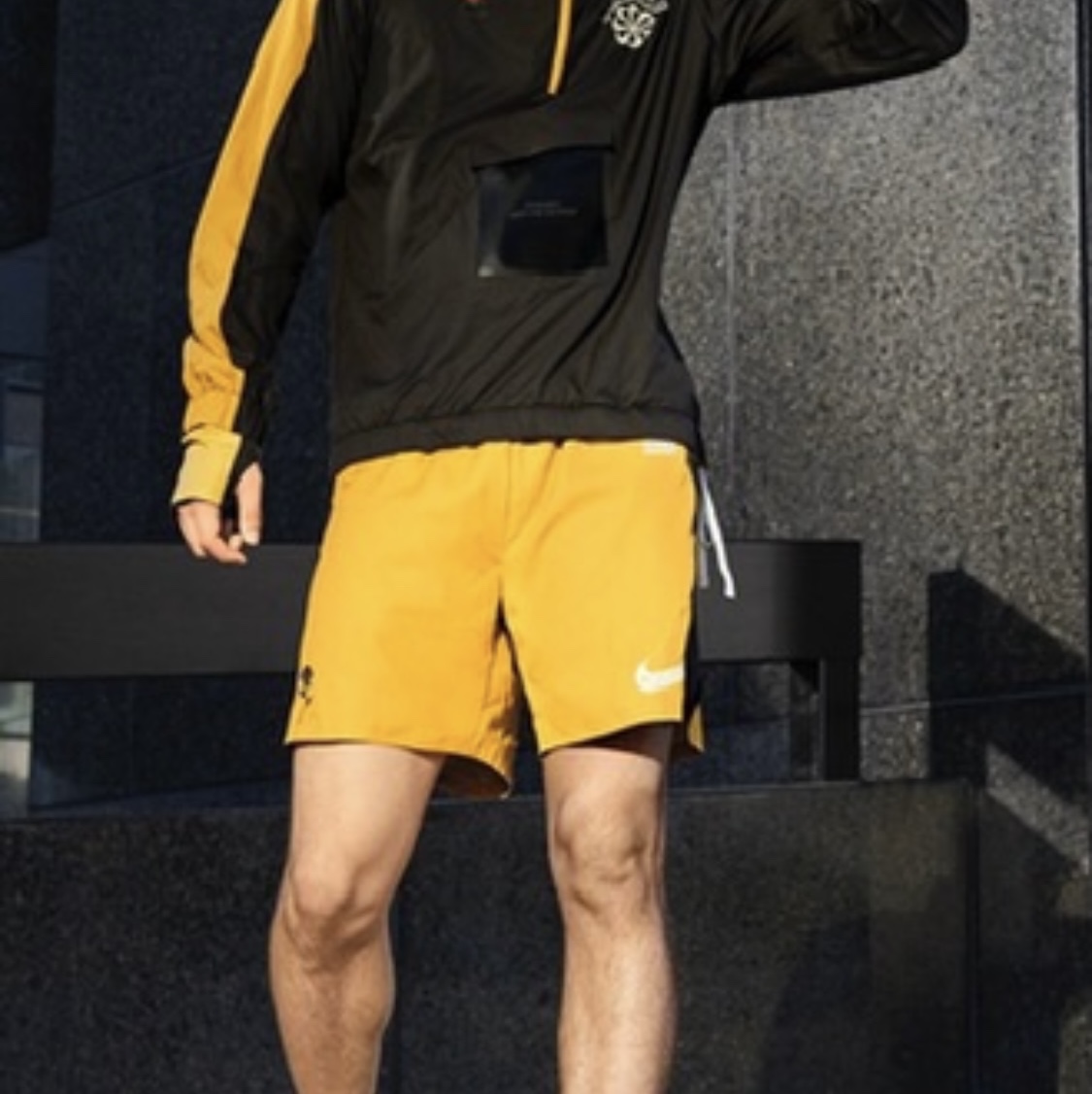 Nike x Undercover Gyakusou Air Zoom Pegasus 36 Trail Yellow 착용 스타일 - 2