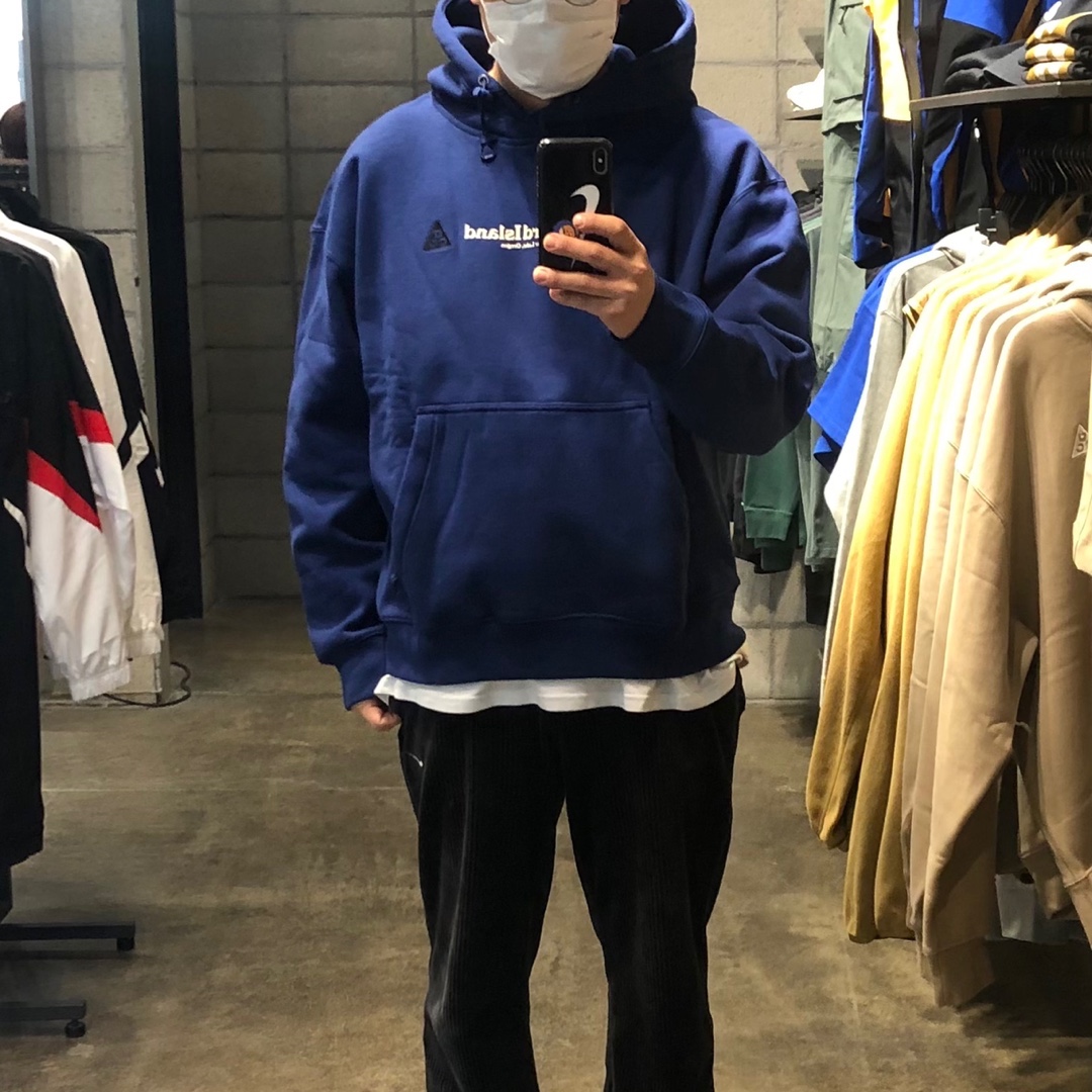 Nike NRG ACG Hoodie Wizard Blue Void - Asia, Jordan 1 Retro High OG Court Purple 2020 착용 스타일 - 2