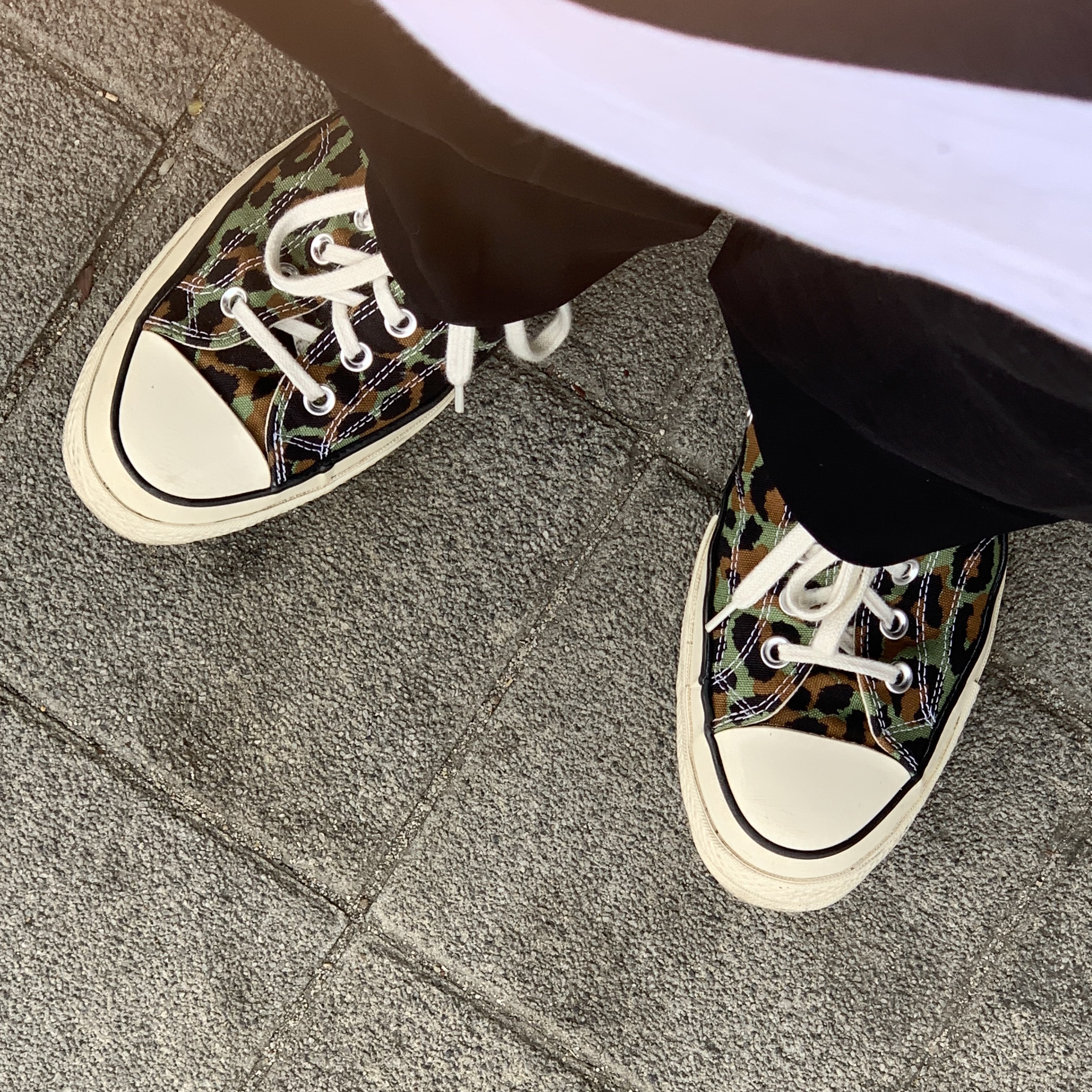 Converse x Invincible x Wacko Maria Chuck 70 Ox Animal Print 착용 스타일 - 2