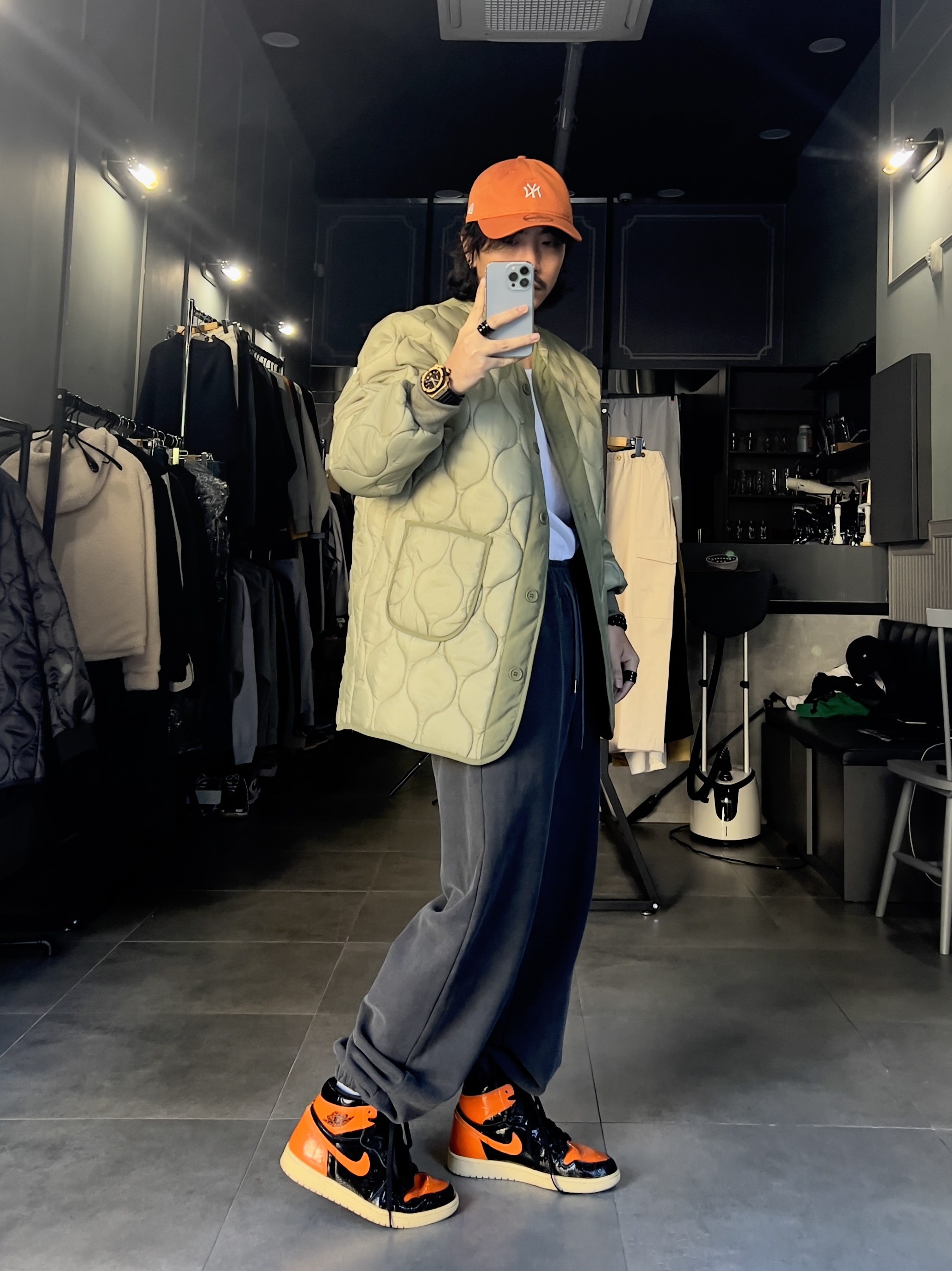 Jordan 1 Retro High Shattered Backboard 3.0 착용 스타일