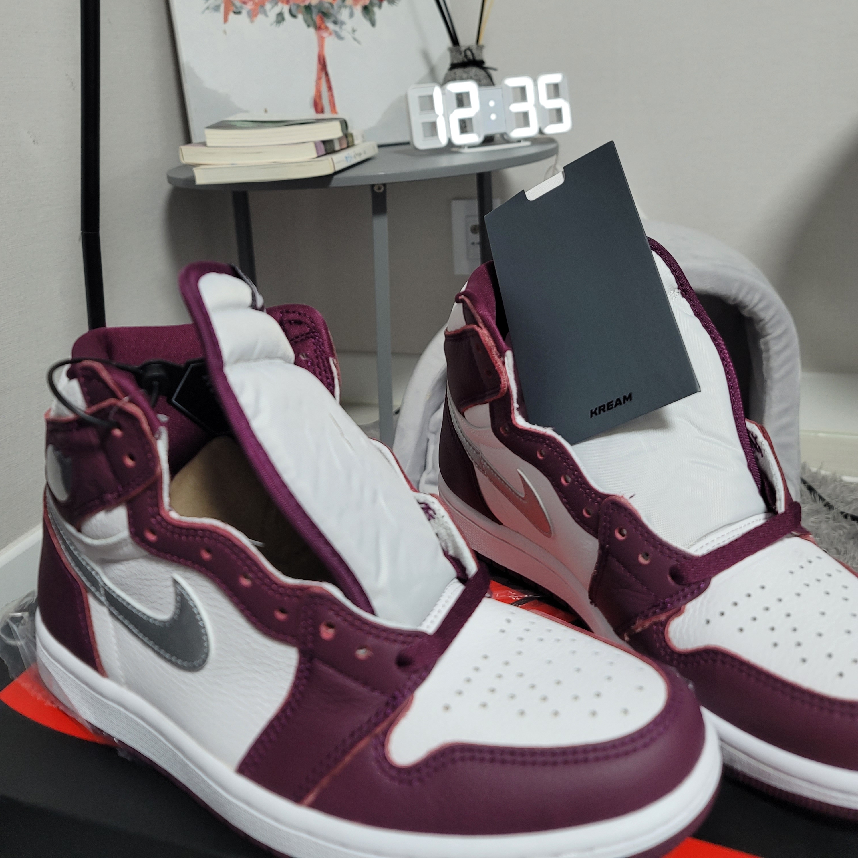 Jordan 1 Retro High OG Bordeaux 착용 스타일