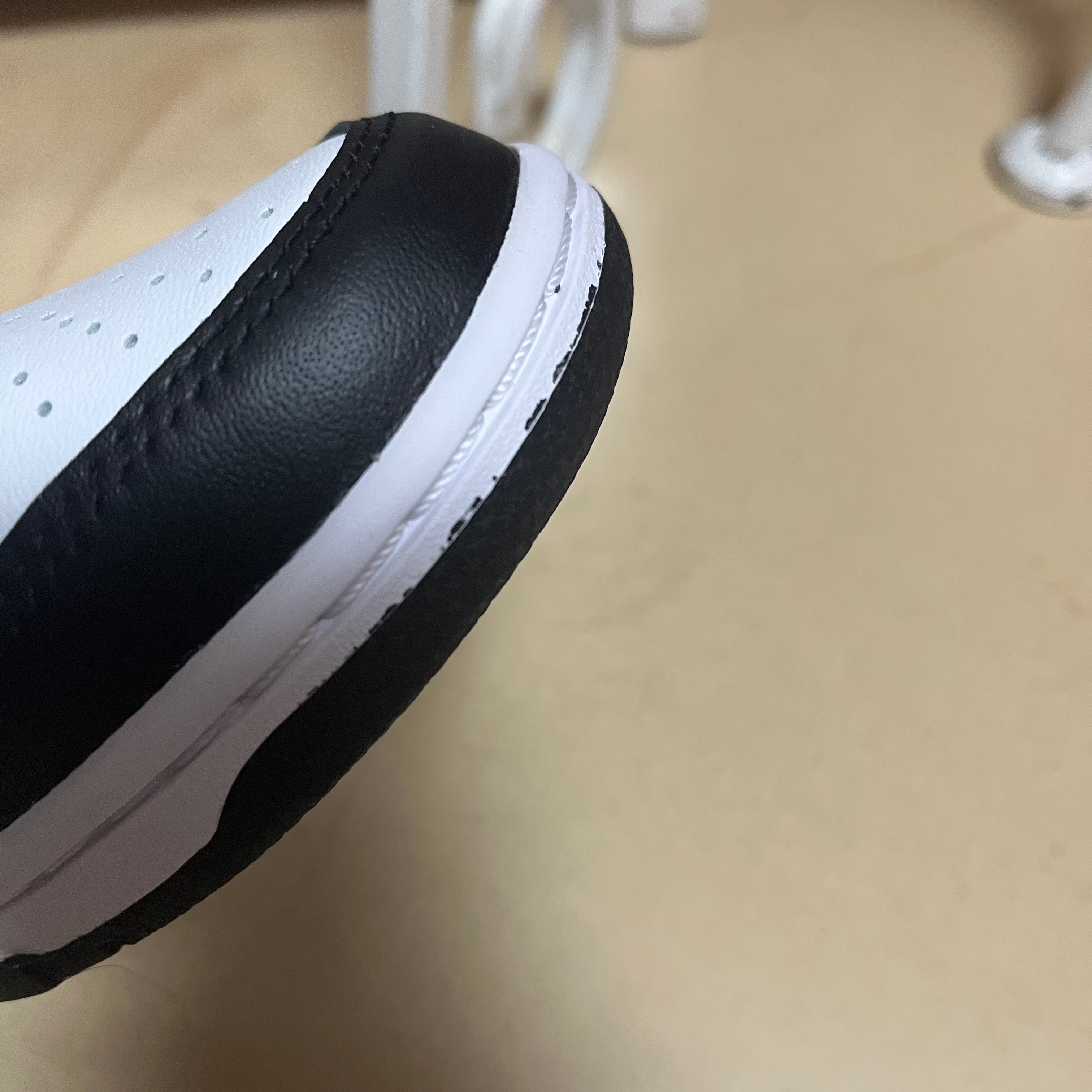(W) Nike Dunk Low Black 착용 스타일 - 1