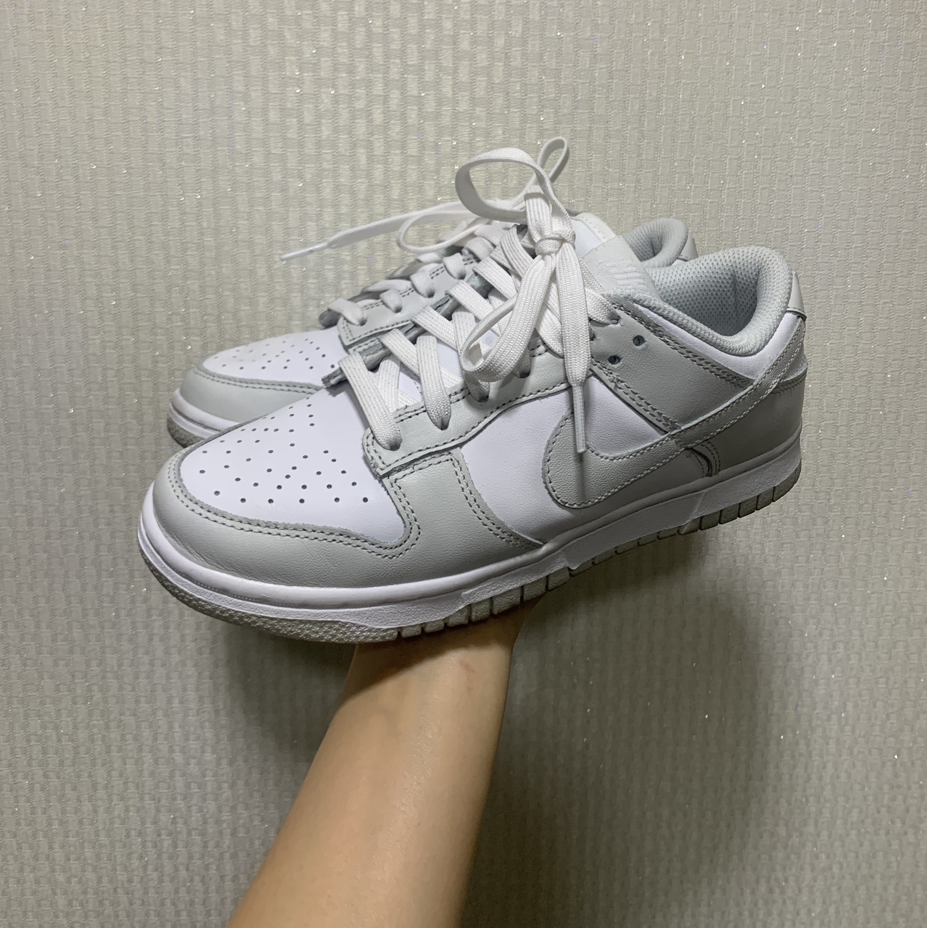 (W) Nike Dunk Low Photon Dust 착용 스타일 - 2
