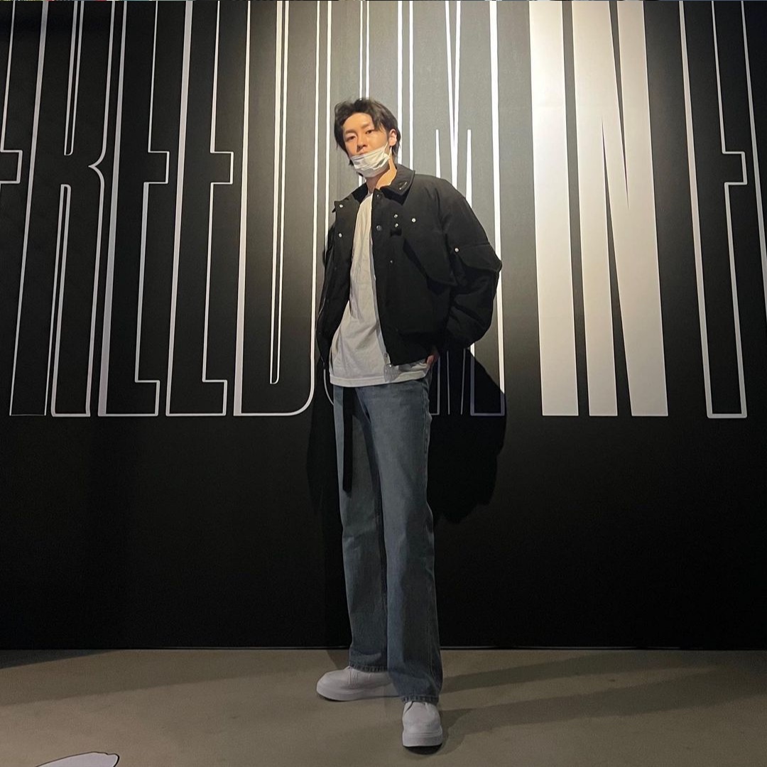 Nike x Peaceminusone Kwondo1 White 착용 스타일 - 2