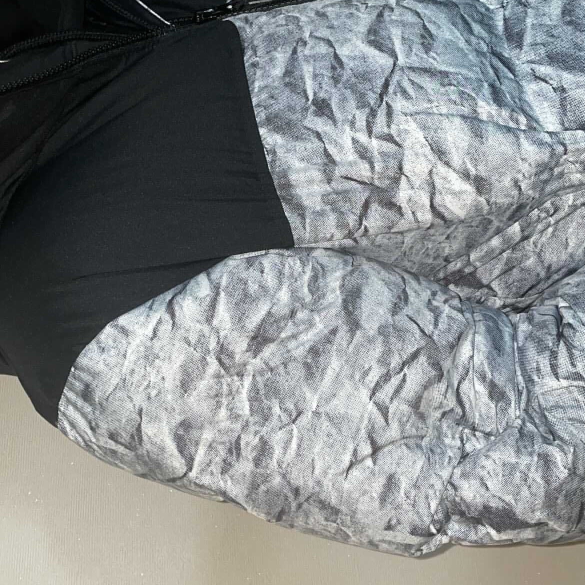 The North Face White Label Novelty Nuptse Down Jacket White 착용 스타일 - 1