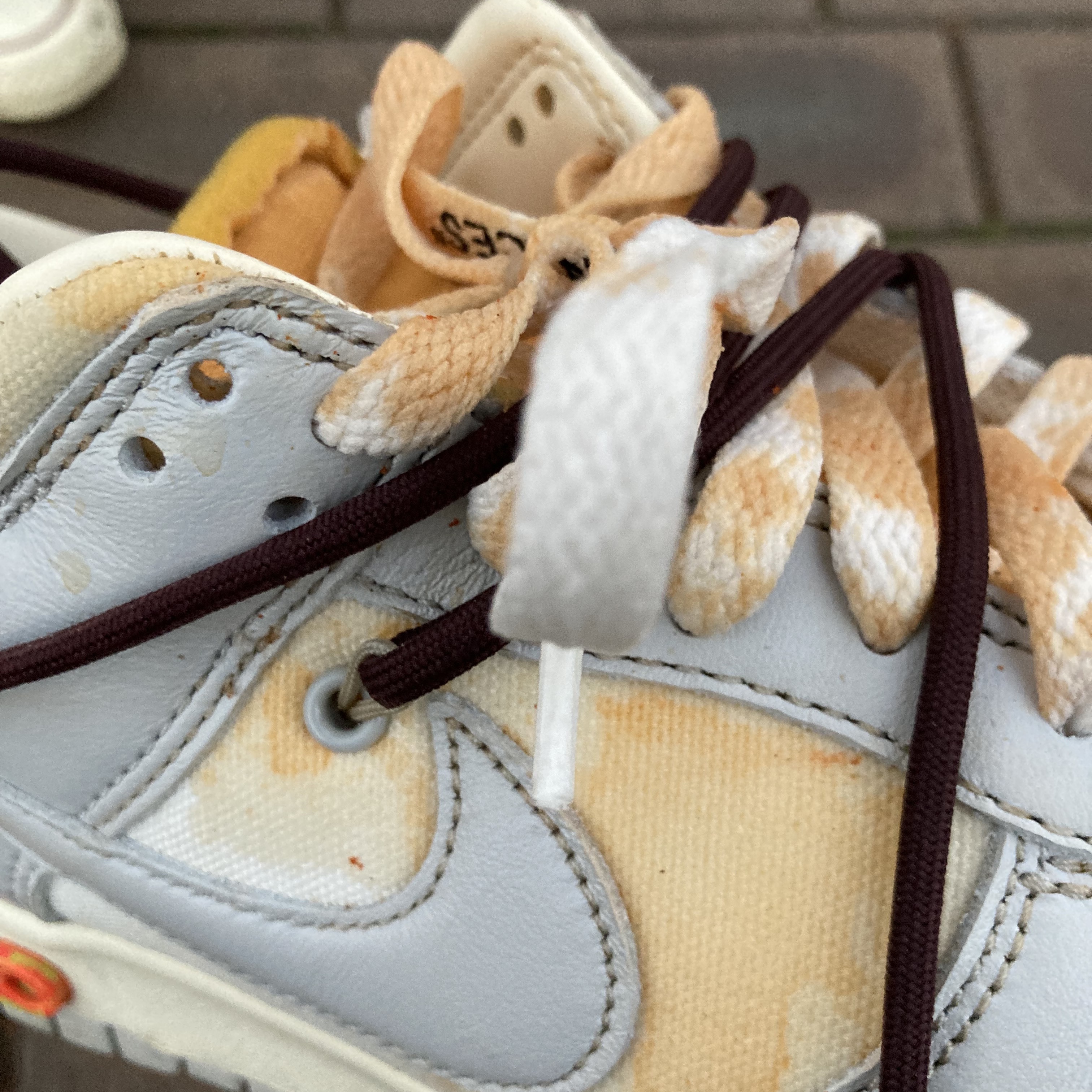 Nike x Off-White Dunk Low The 50 - Lot 46 착용 스타일 - 3