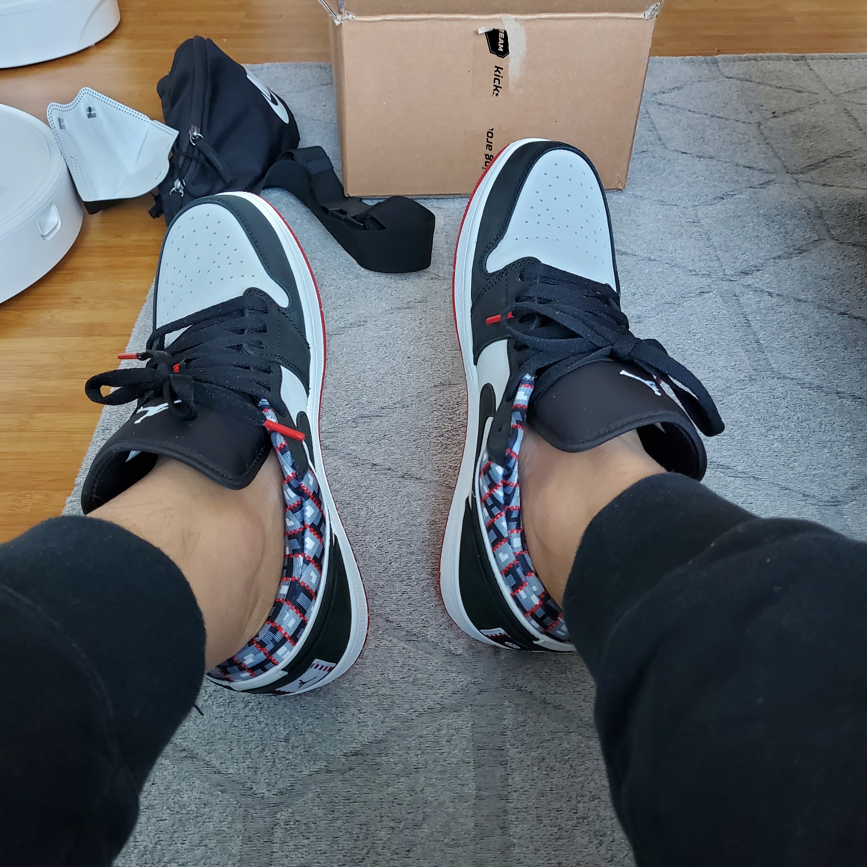 Jordan 1 Low Quai 54 2021 착용 스타일 - 3
